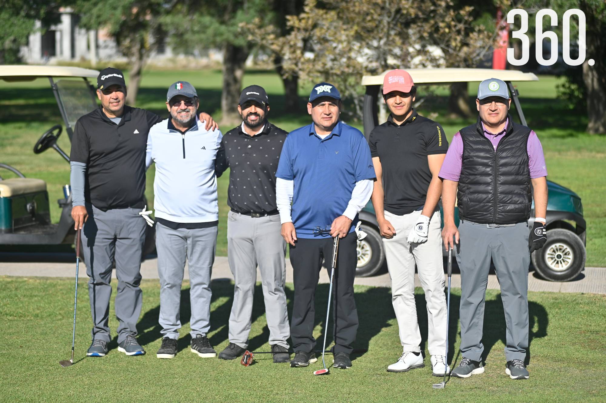$!Emérico Pedraza, Ricardo Elizondo, Javier Galindo, César Fruto, César Fruto y Efraín Fruto.