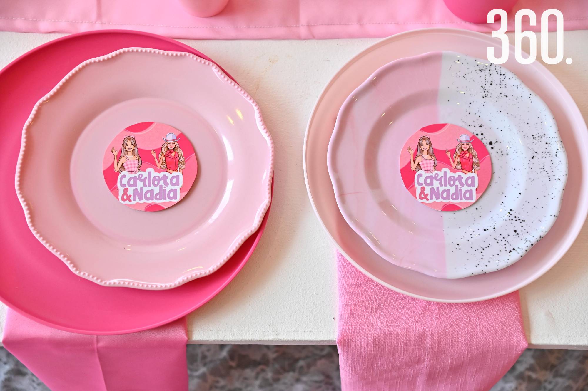 $!FIESTA DE BARBIE PARA CARLOTA Y NADIA DE LAS FUENTES