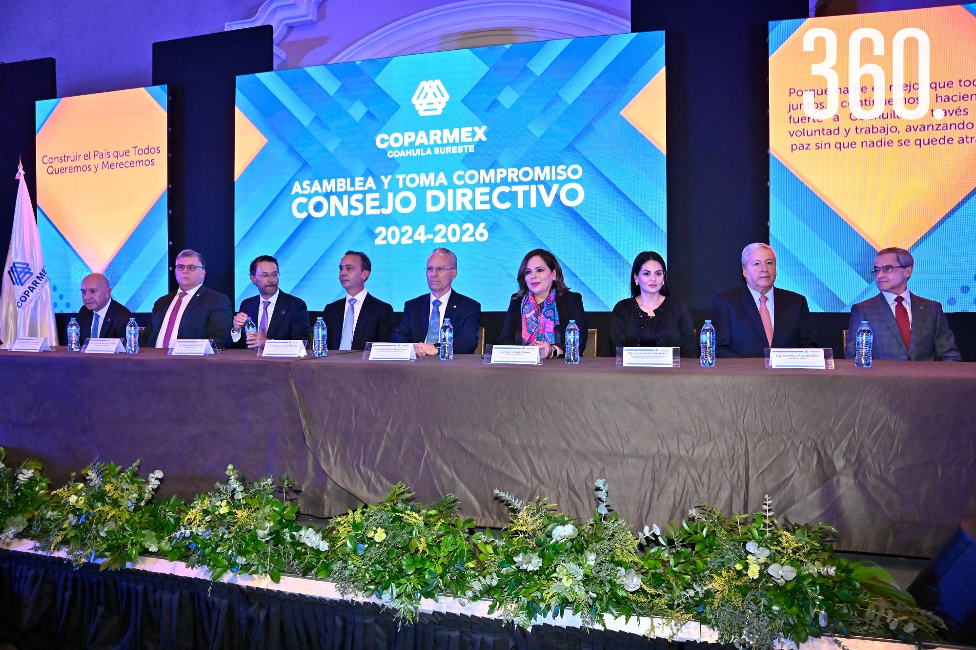 $!TOMA DE PROTESTA DEL NUEVO CONSEJO DIRECTIVO DE COPARMEX