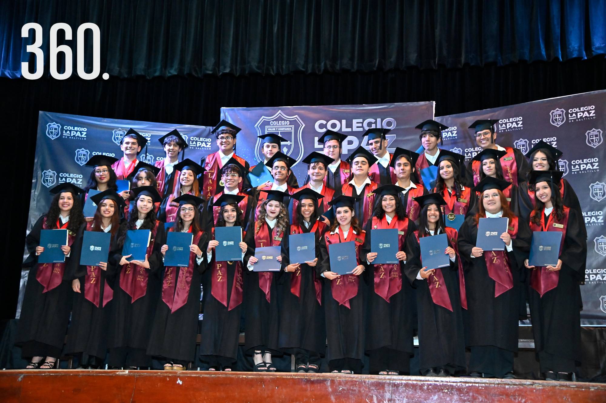 $!CEREMONIA DE GRADUACIÓN DEL COLEGIO LA PAZ
