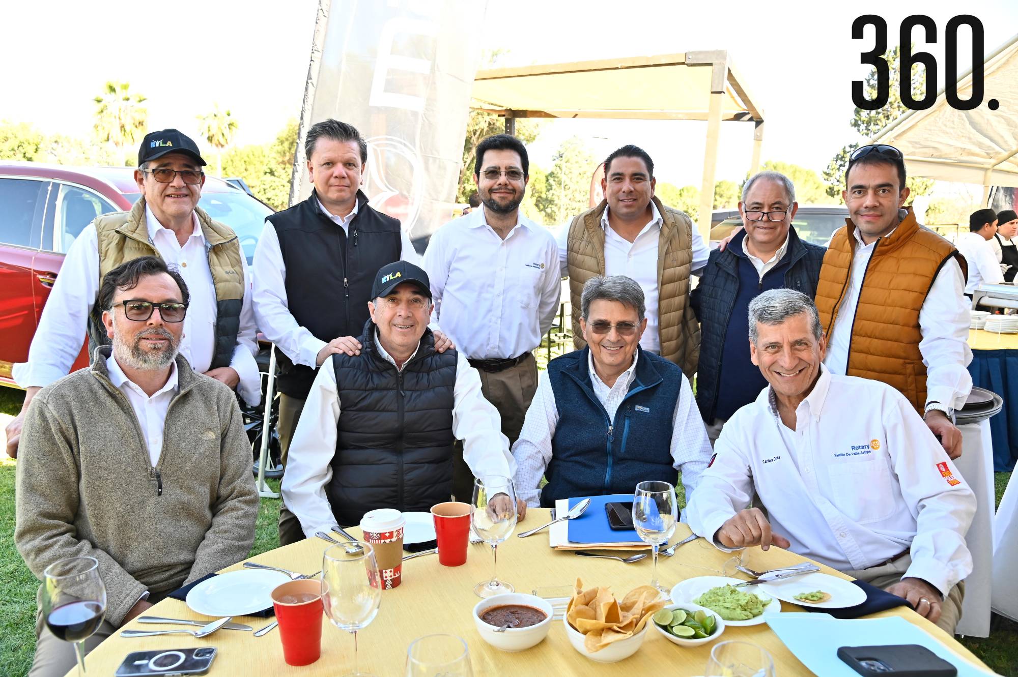 $!Integrantes del Club Rotario de Valle Arizpe.