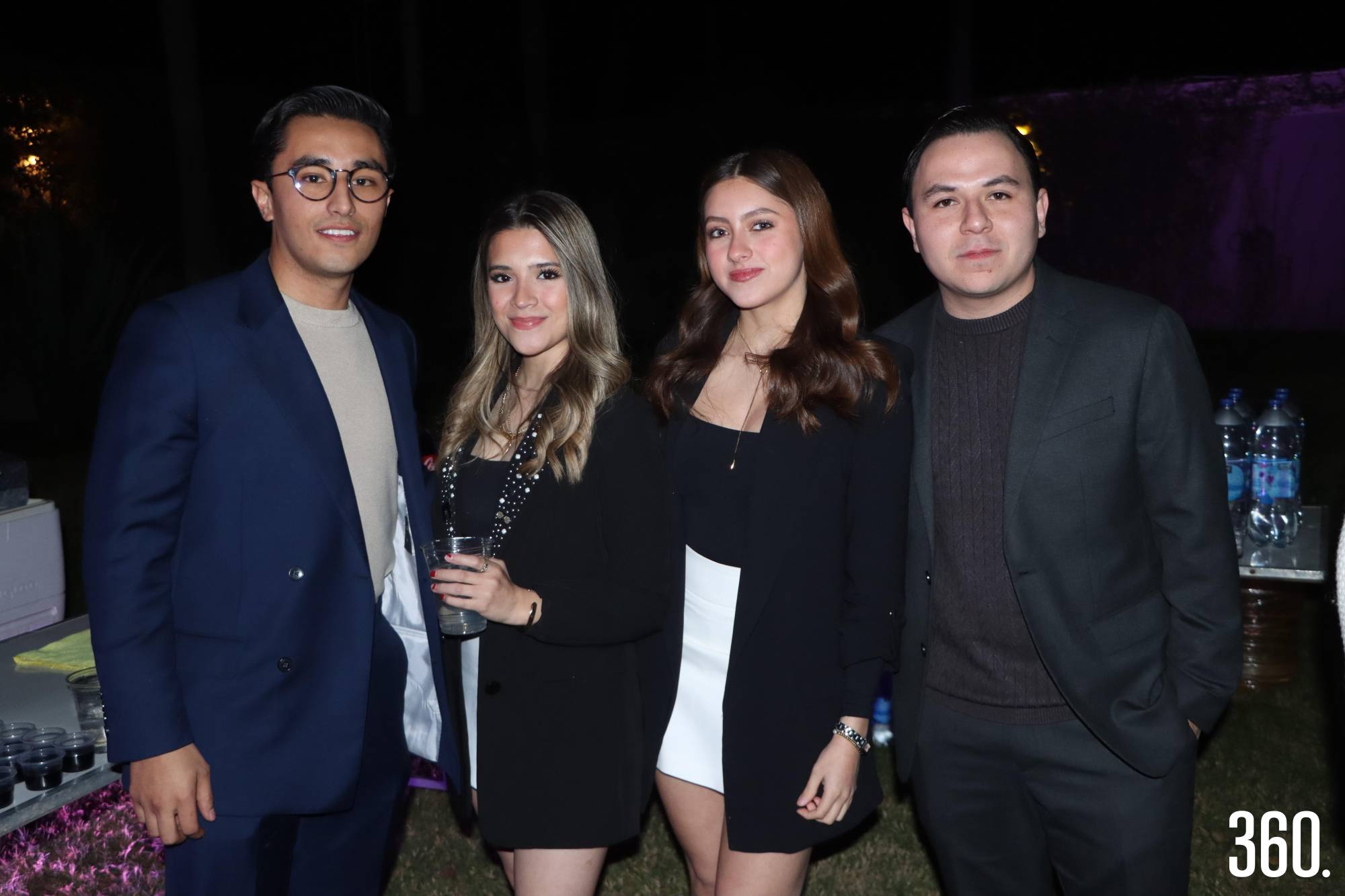 $!Jorge López, Romina Sandoval, Valeria Gómez y Daniel Garza.