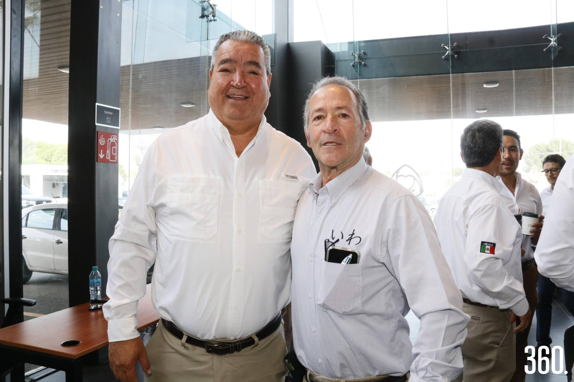 $!Tadeo Carrizales y Héctor López Recio.