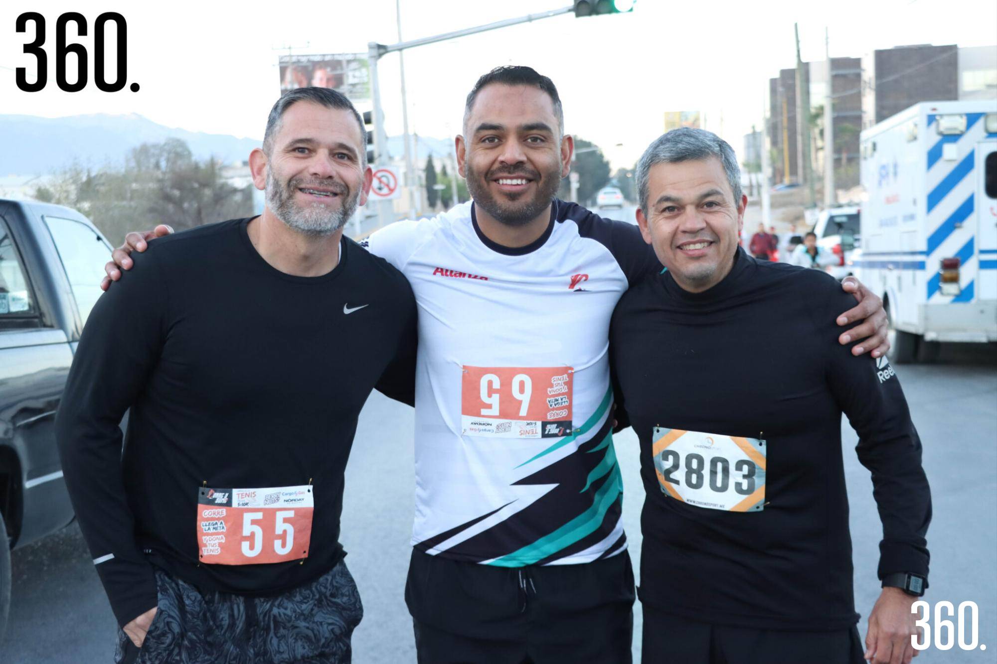 $!Fernando Medellín, Milton Gaytán y Carlos Segovia.