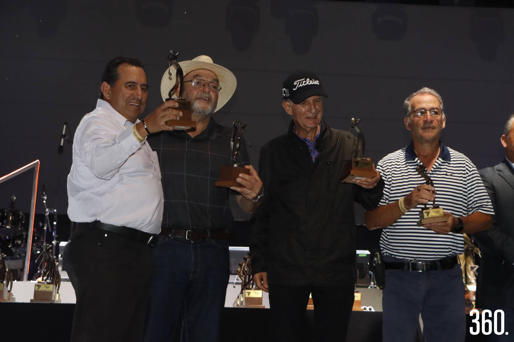 $!Hector López, Raymundo Villarreal, Gerardo Garza y Eduardo Gutiérrez, Categoría Seniors C Varonil.