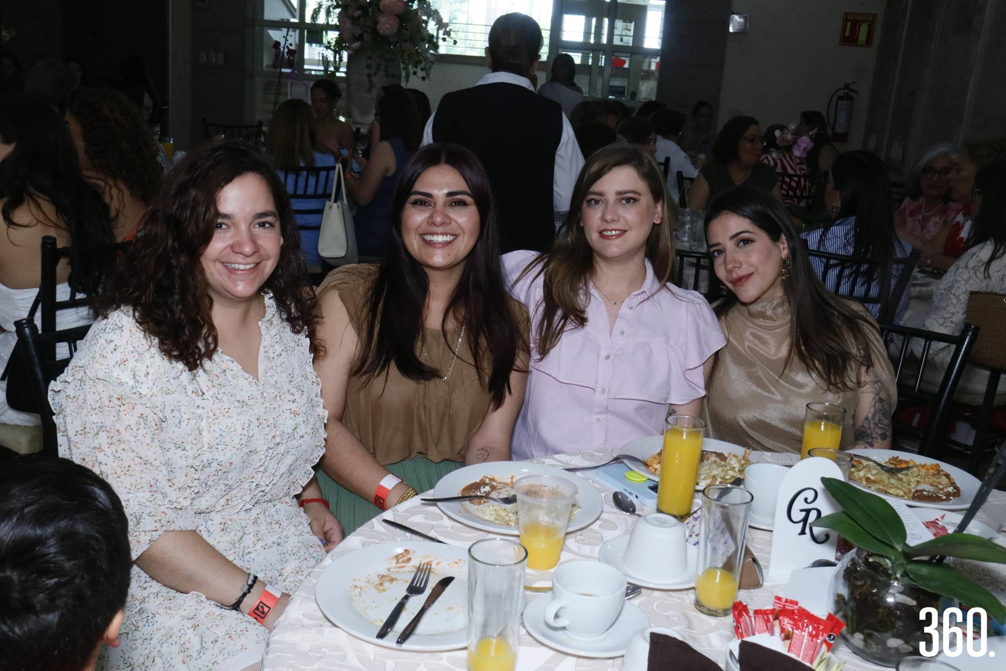 $!María José Villarreal, Fernanda Fausto, Bárbara Aguirre y Alejandra Méndez.