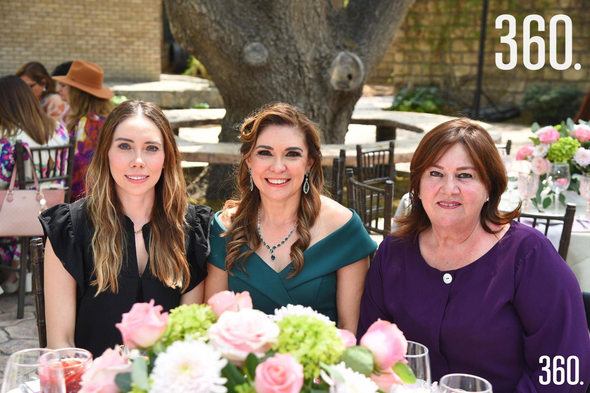 $!Lorena Alvarado, Patricia Flores y Gloria Aguirre de Rangel.