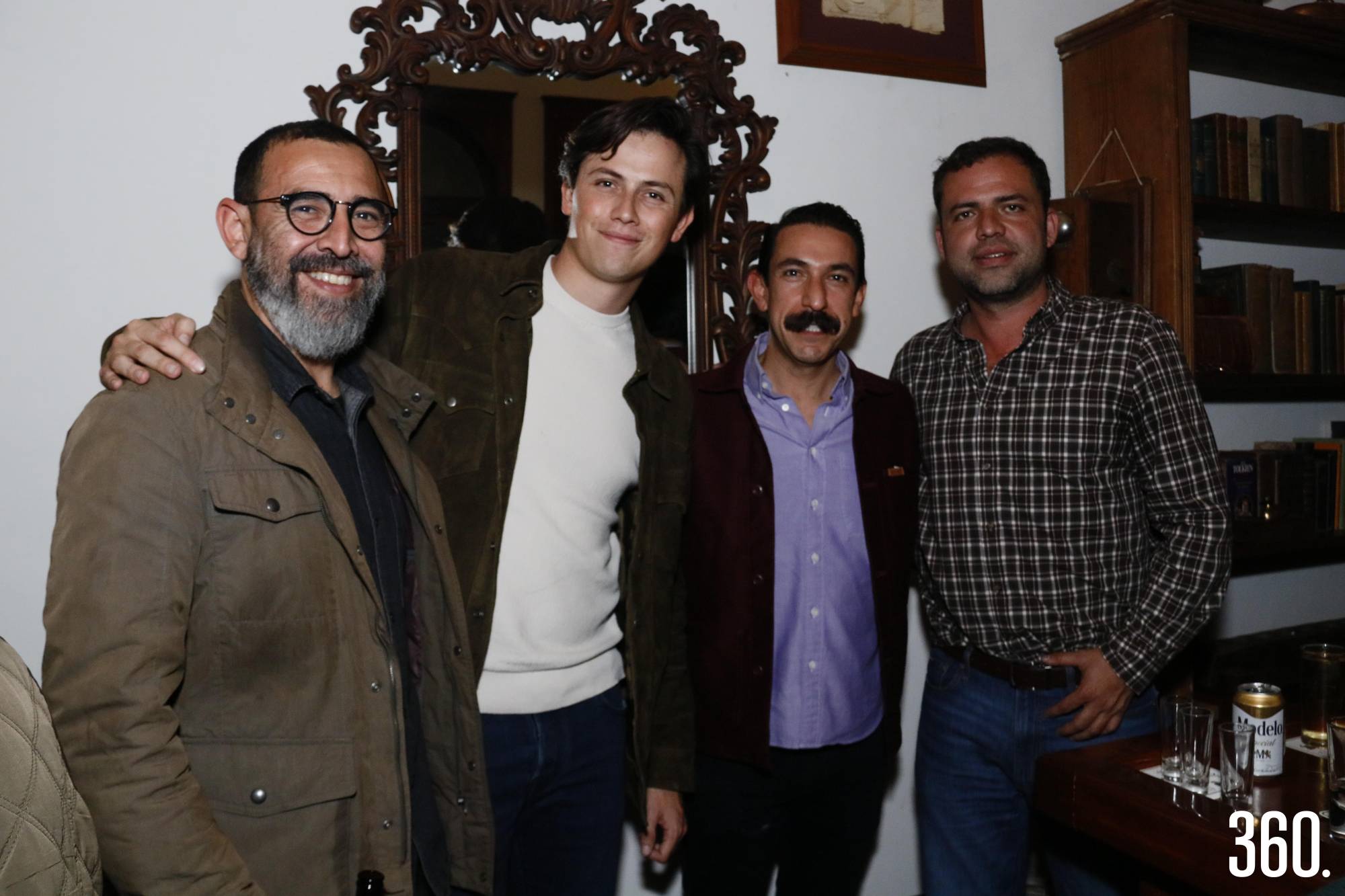 $!Chente Tapia, Alejandro Arizpe, Juan Valdés y Roberto Rojas.