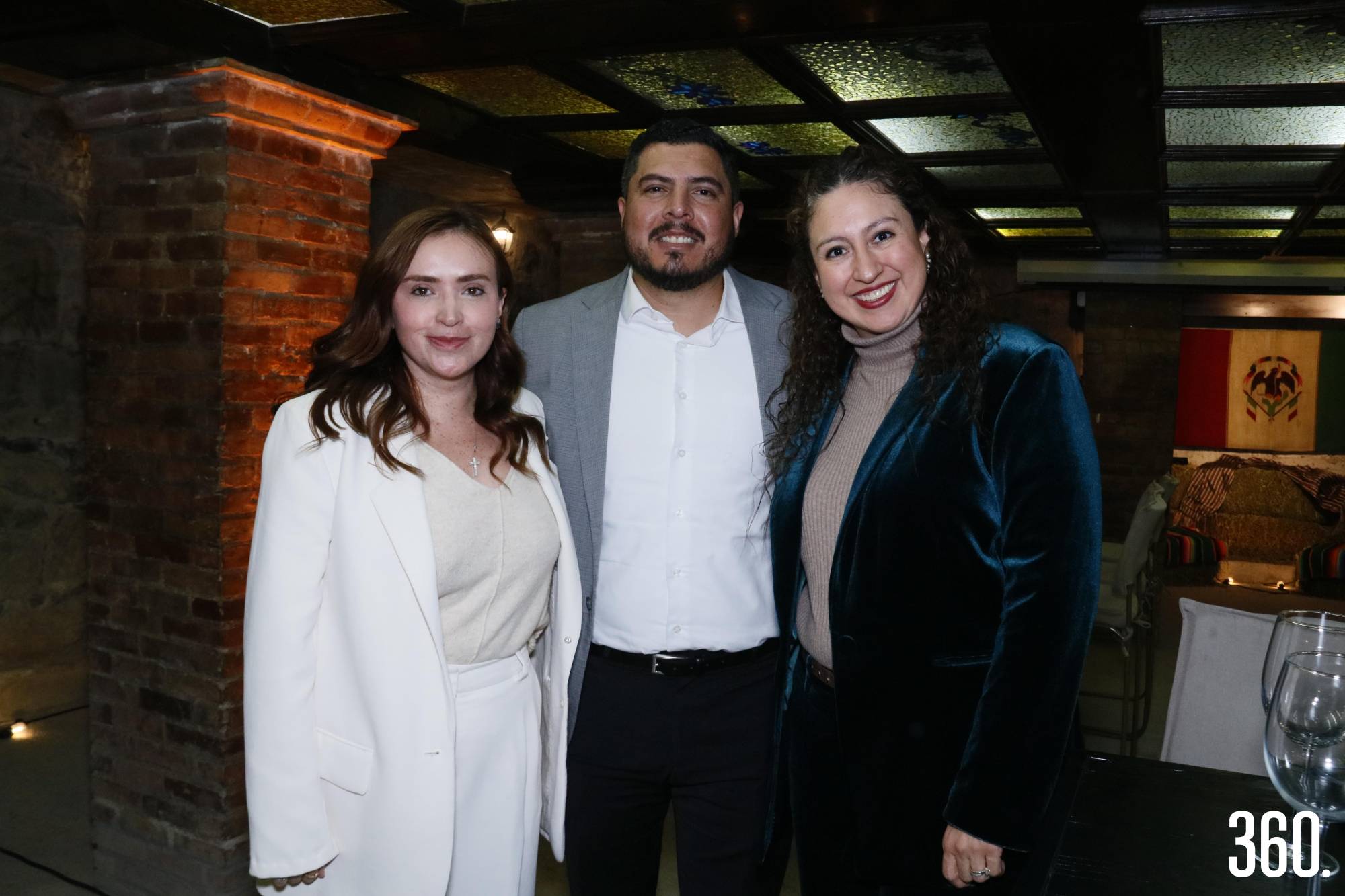 $!Elisa Lara, Leonardo Borrego y Ale Martínez.