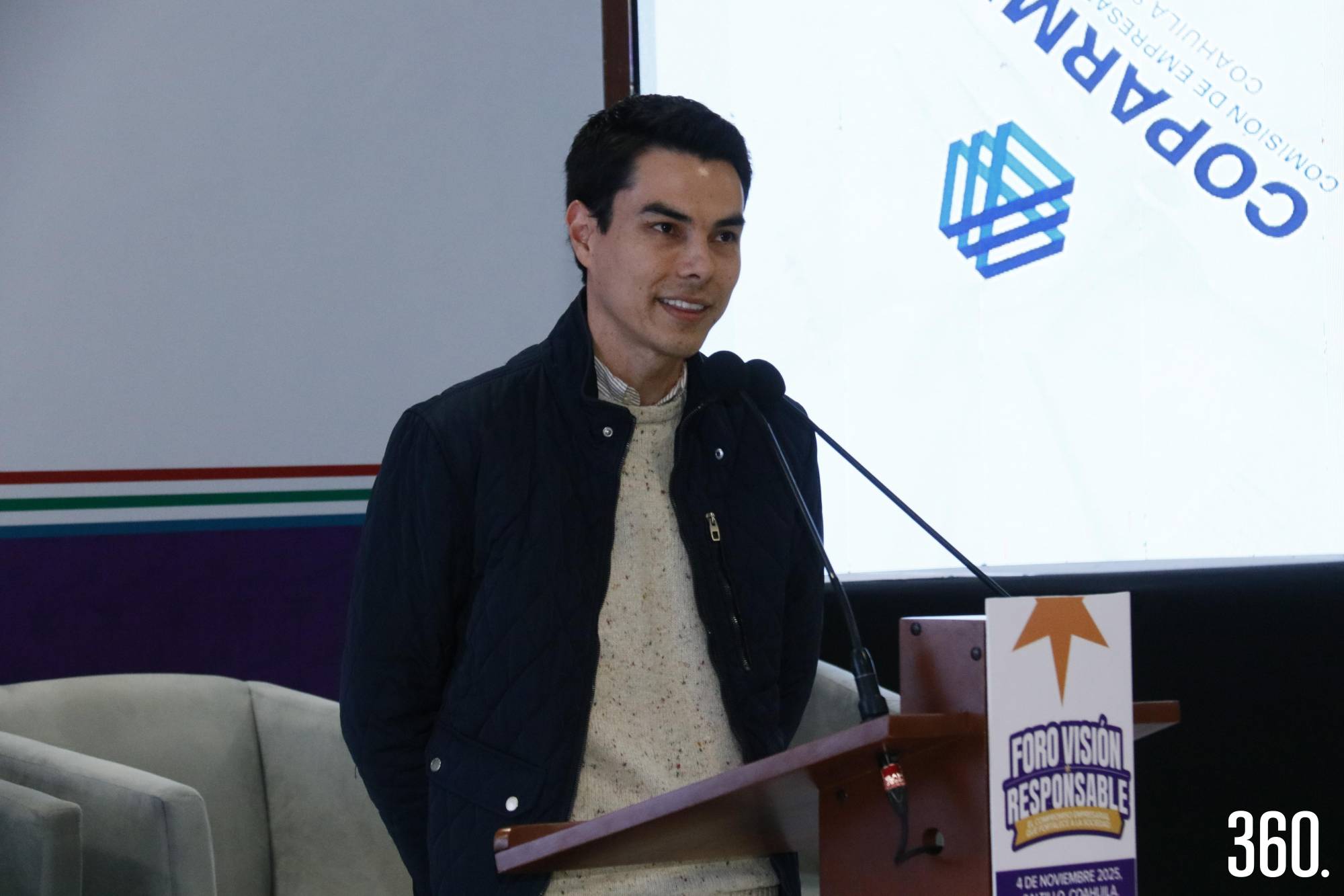 $!Adrián Fernando Gutiérrez Zambrano, director general del Tec Monterrey Campus Saltillo.