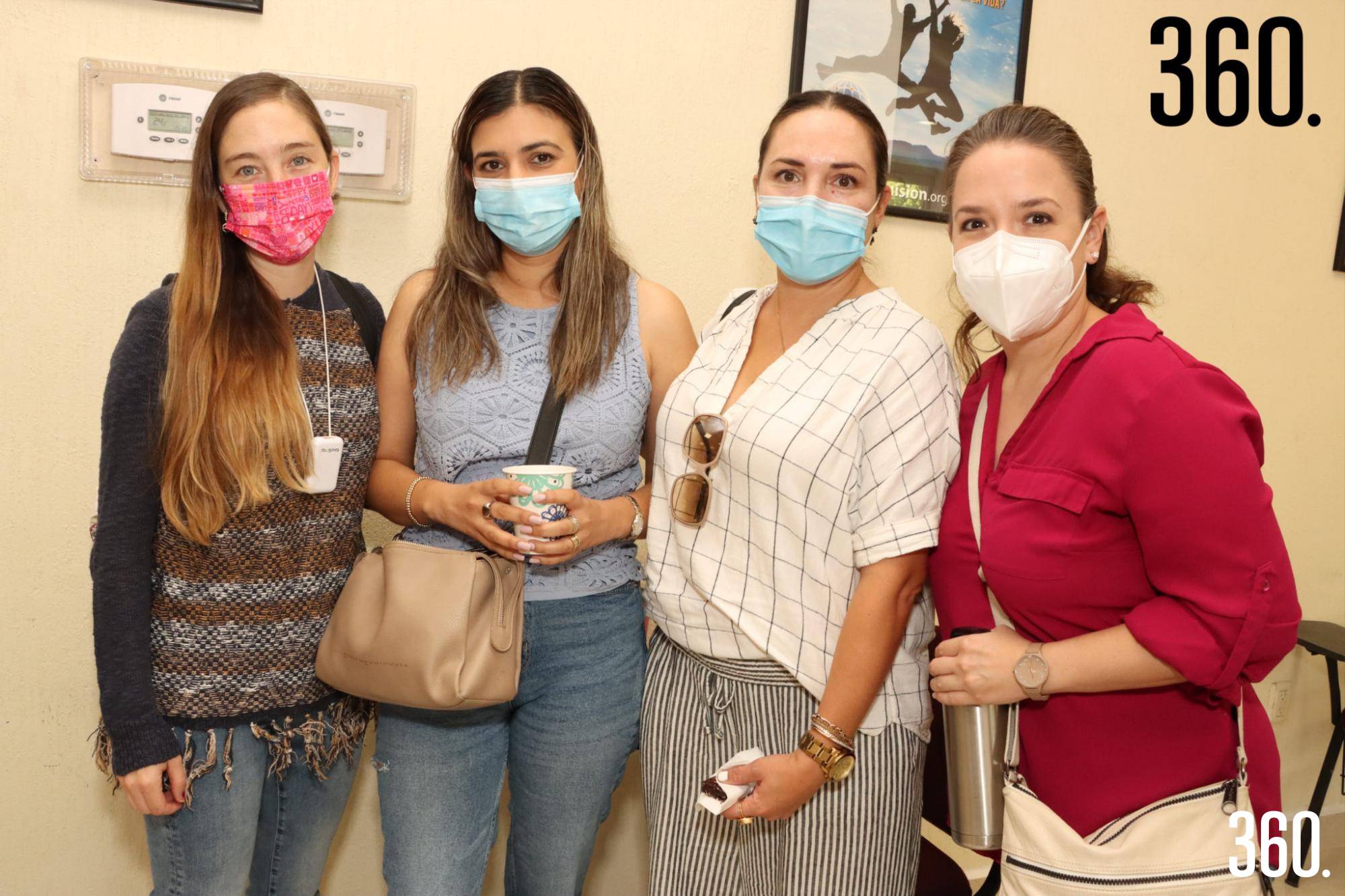 $!Anabel Guajardo, Cecí Castillo, Elizabeth Serna y Laura Dorbecker.