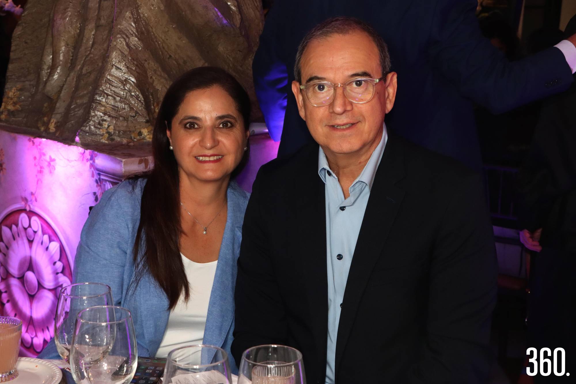 $!Rosy Martínez y Daniel Ochoa.