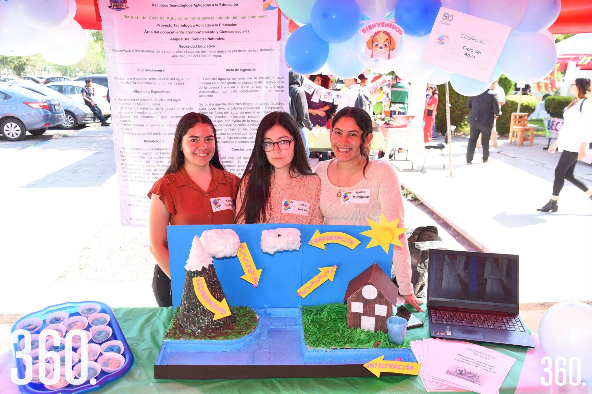 $!Carina González, Lesly Cossío y Nailea Rodríguez.