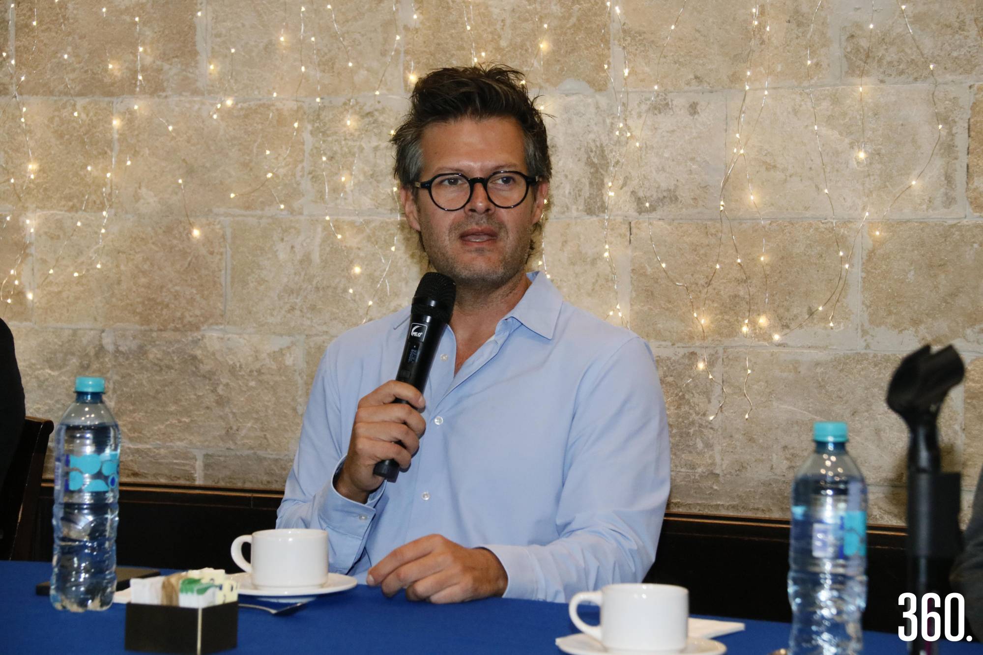 $!Natanael Espinoza director artístico de la Orquesta Filarmónica del Desierto de Coahuila.