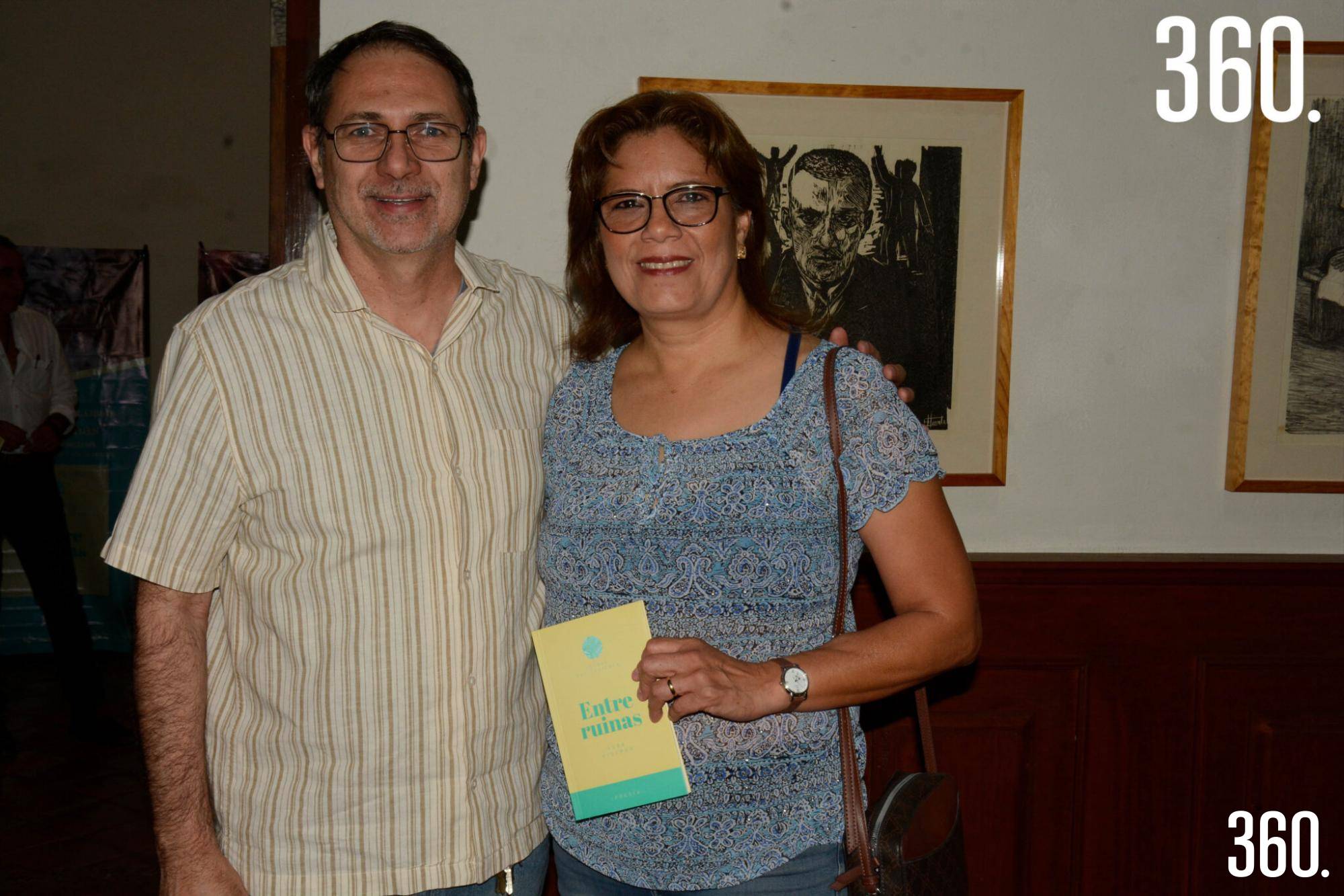 $!Elías Perales y Claudia Mayorga.