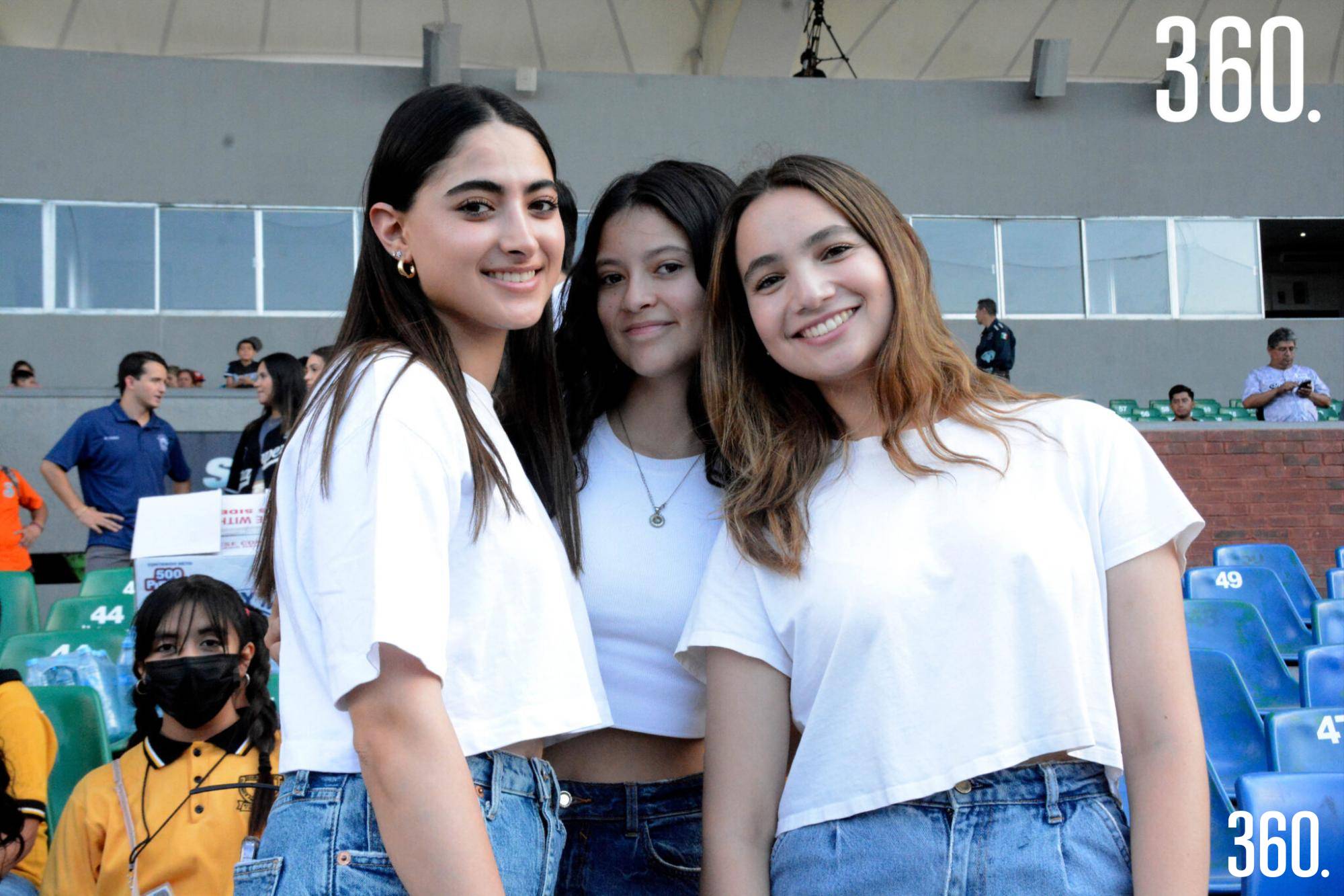 $!Ana Caro Harb, Leticia Peña y Karen Vizcaíno.