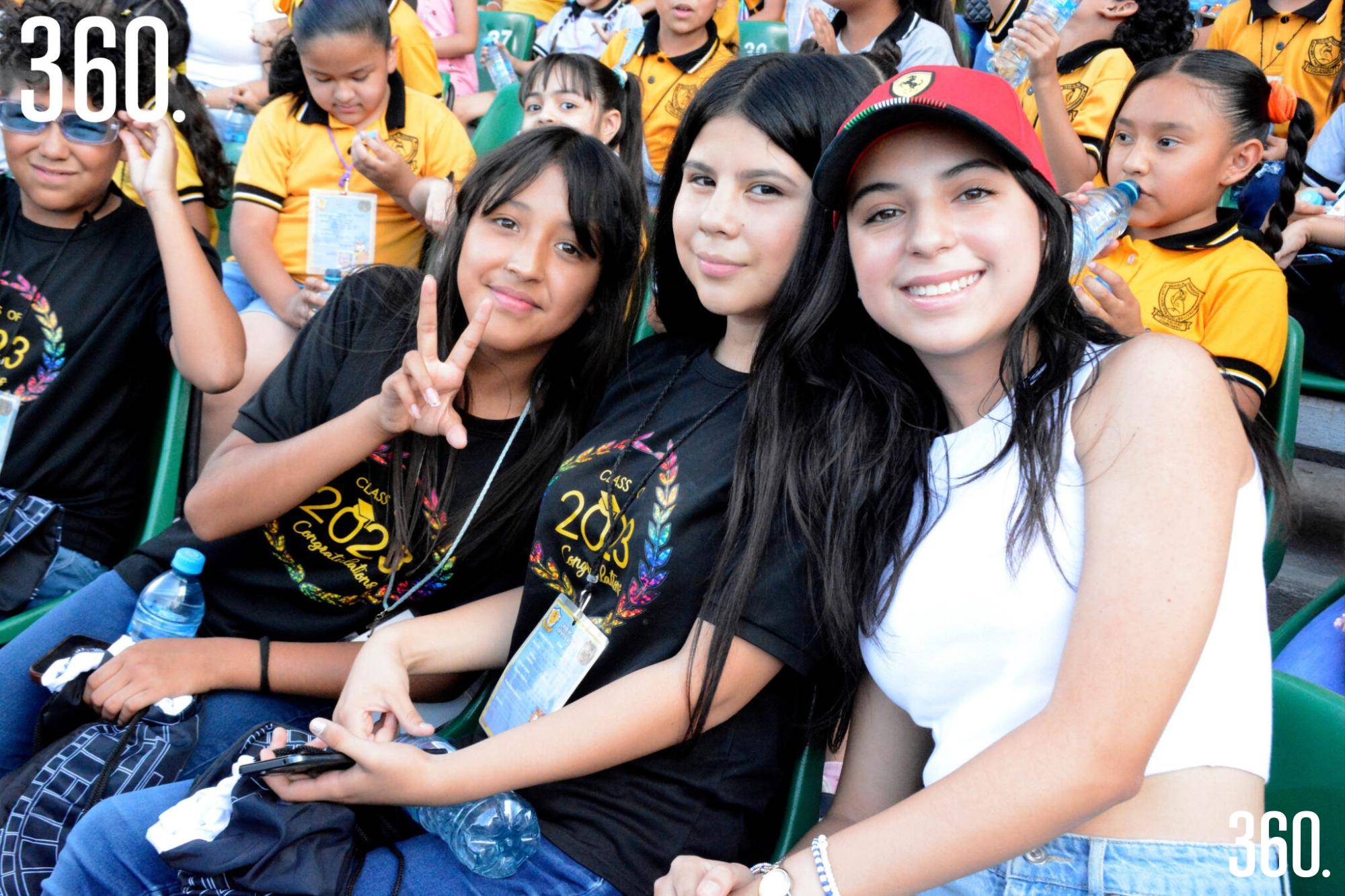 $!Debanie Tavitas, Nicole Vega y Valeria Posadas.