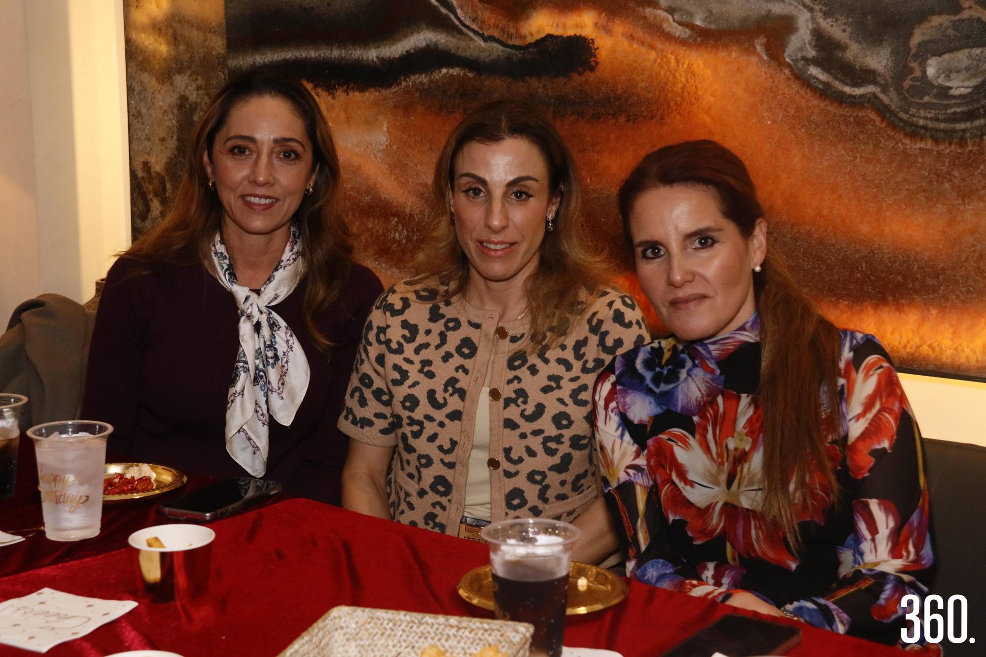 $!Laura Flores, Vero Mohamar y Aidé Salinas.