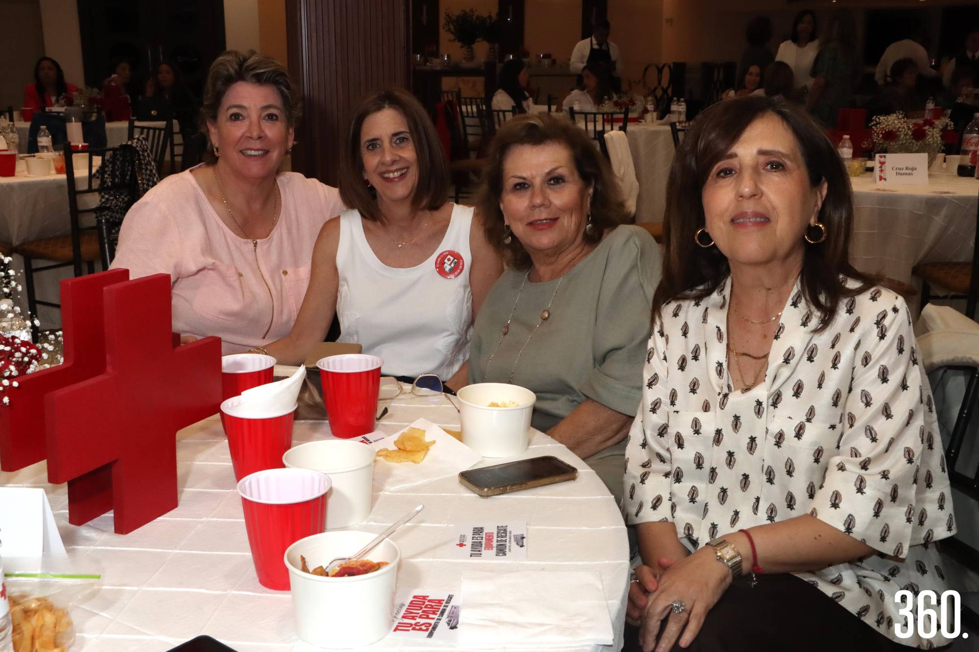 $!Aurora Montes de Oca, Conchalupe Arizpe, Rosy Cadena y María Imelda González.