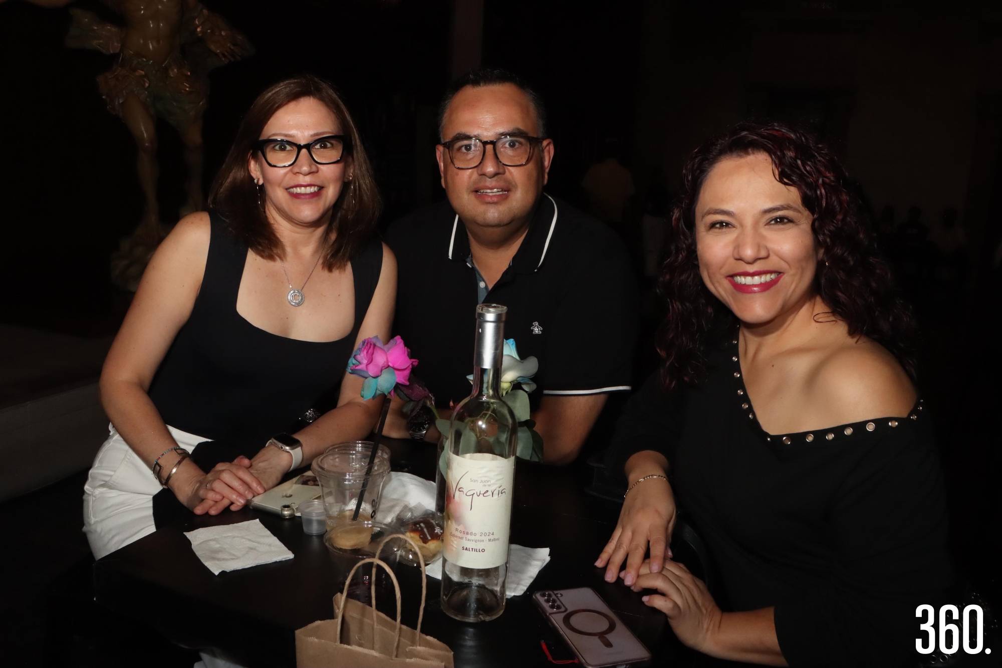 $!Carlos Peña, Tanya Moreira y Homero Livas.