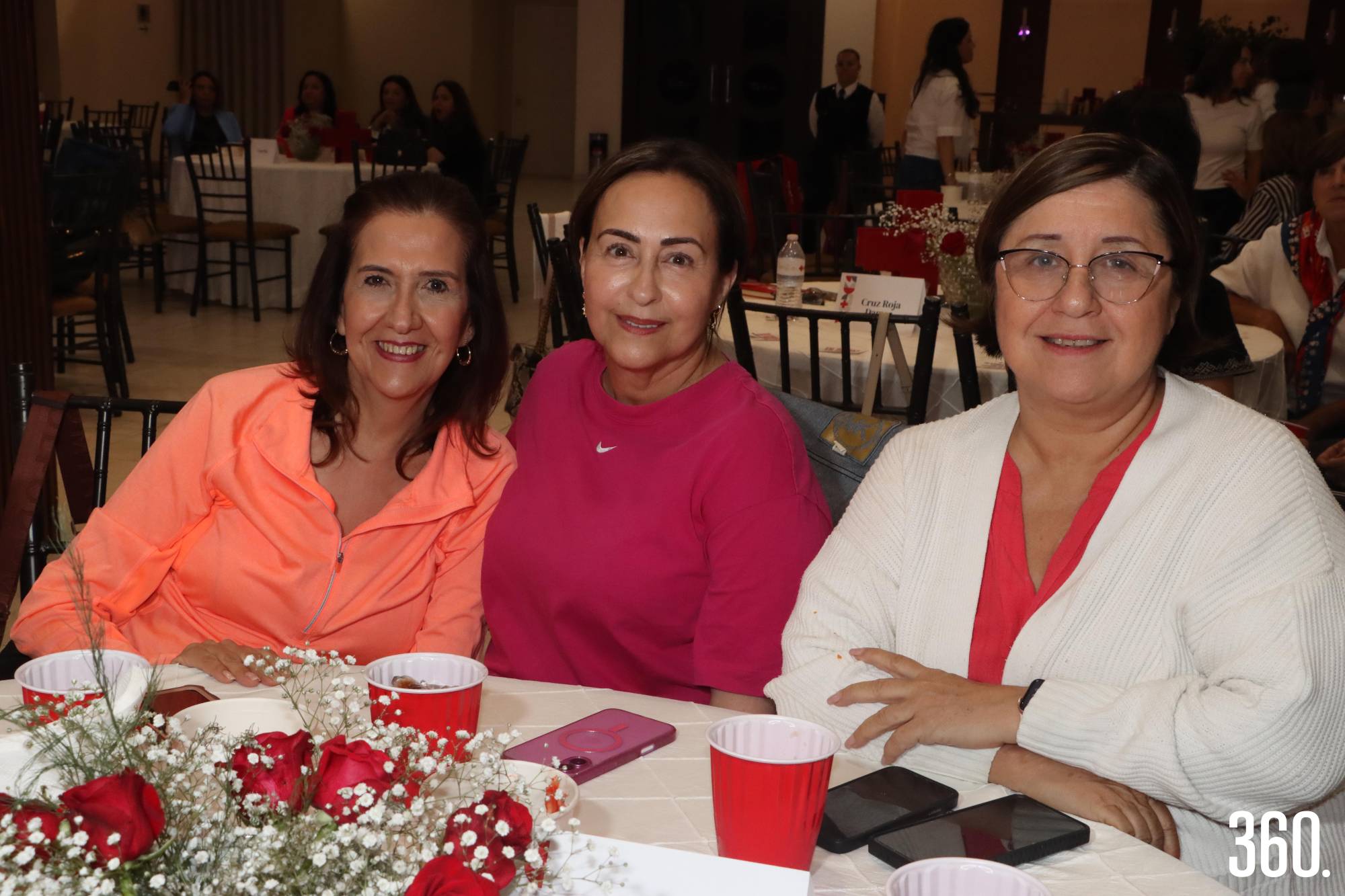 $!Amanda Flores, Teté Ramos y Toñeta Villarreal.
