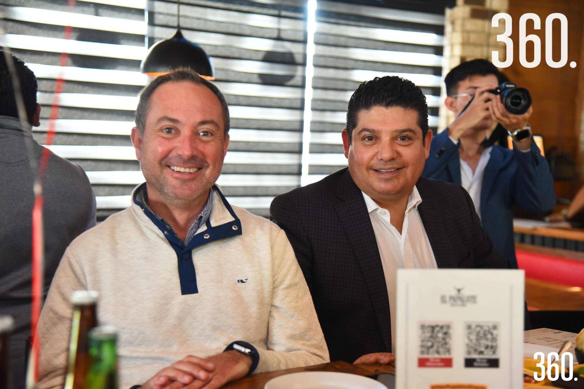 $!Luis Torres y Andrés Velasco.
