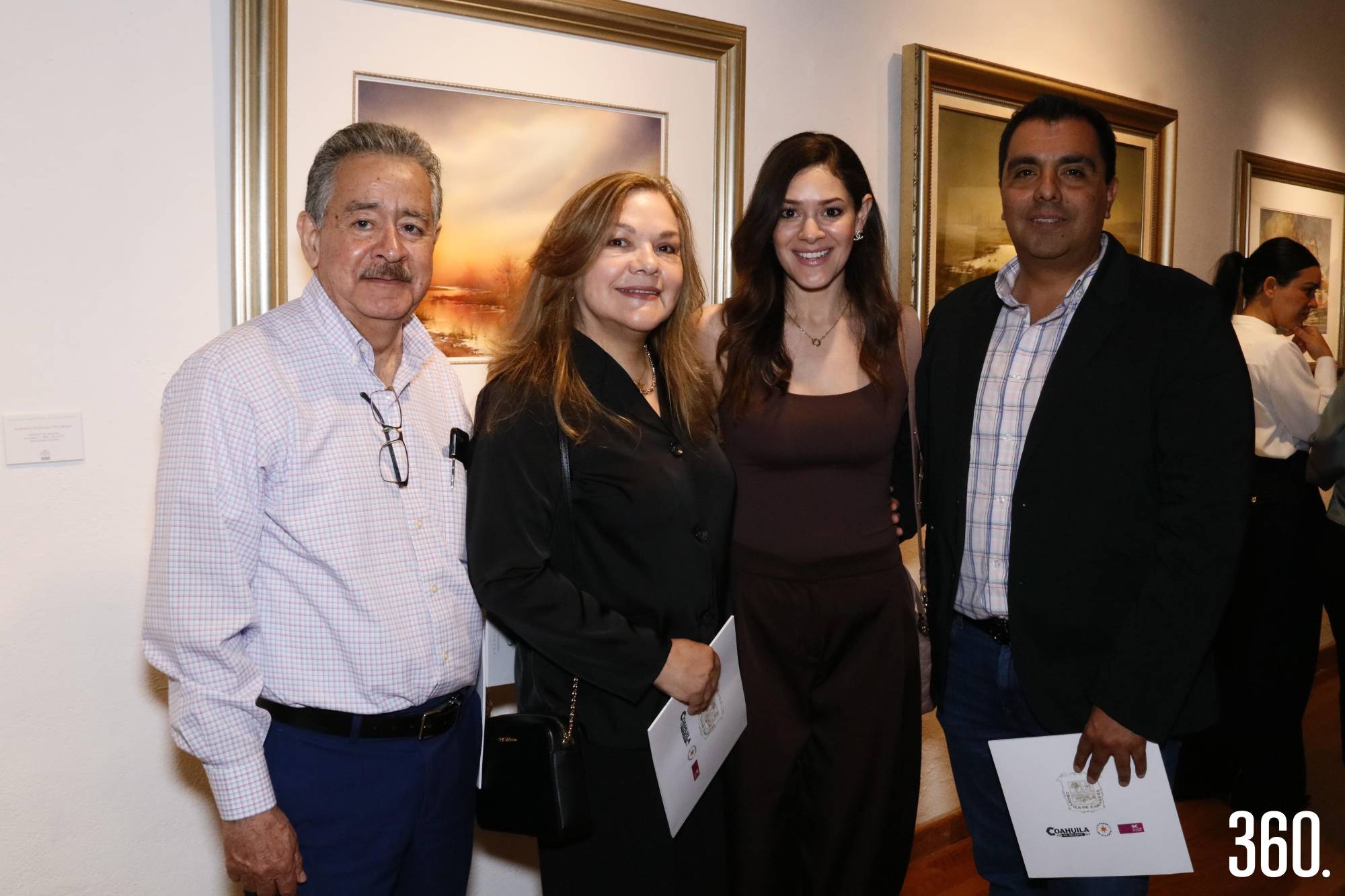 $!Manuel González, Reyna Martínez, Liliana González y Silvano Alcántara.