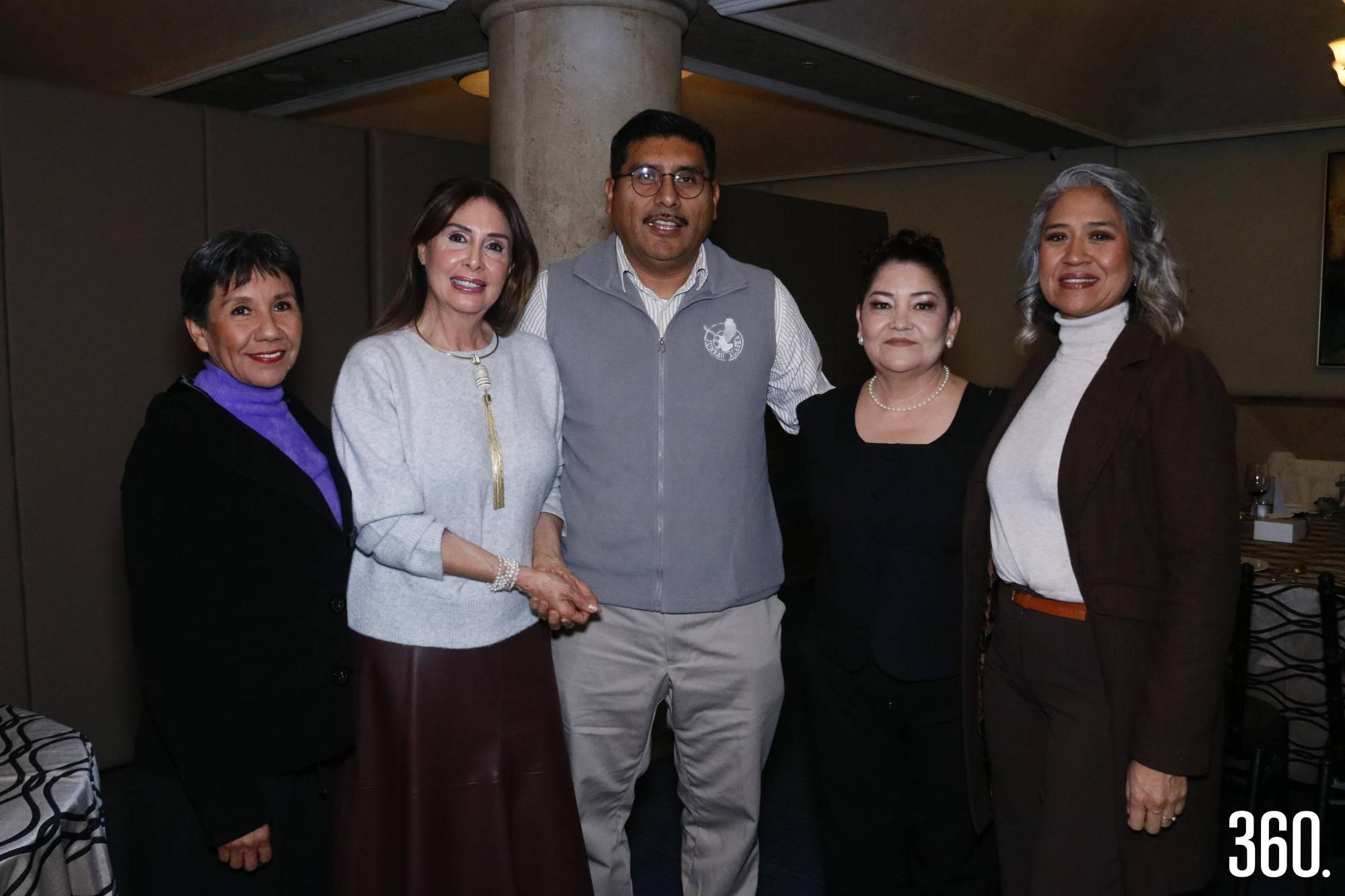 $!Lolis Rubio, Nora Charles, Bernardo Quezada, Alicia Nuncio y Carolina Martínez.
