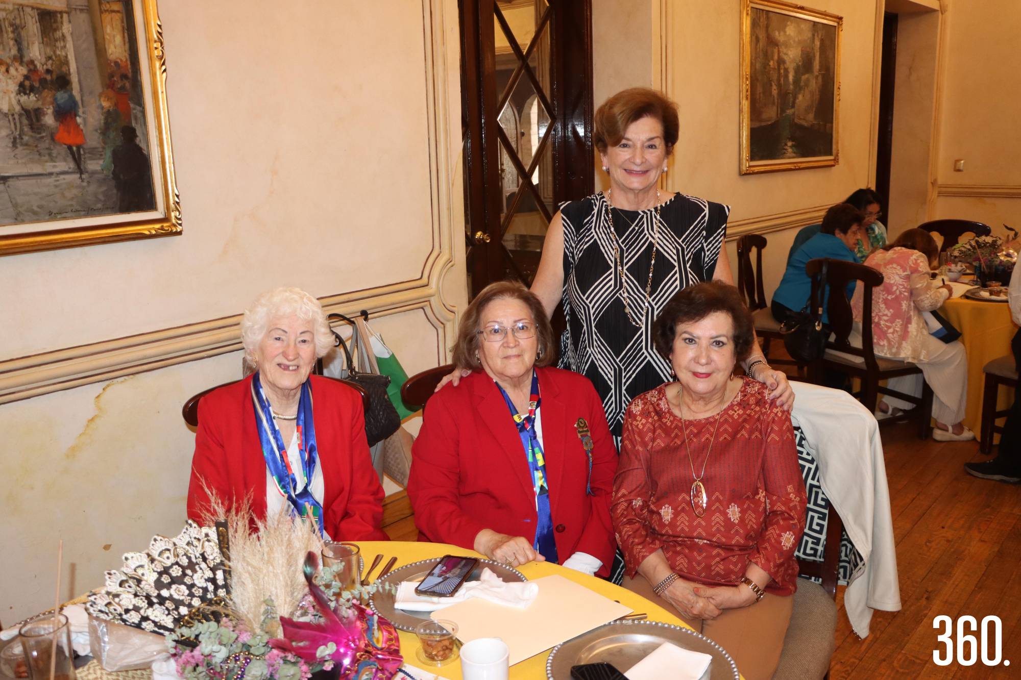$!Alicia Zertuche, Lupita Cabello de Castro, Lupita Villarreal y Mina Garza.