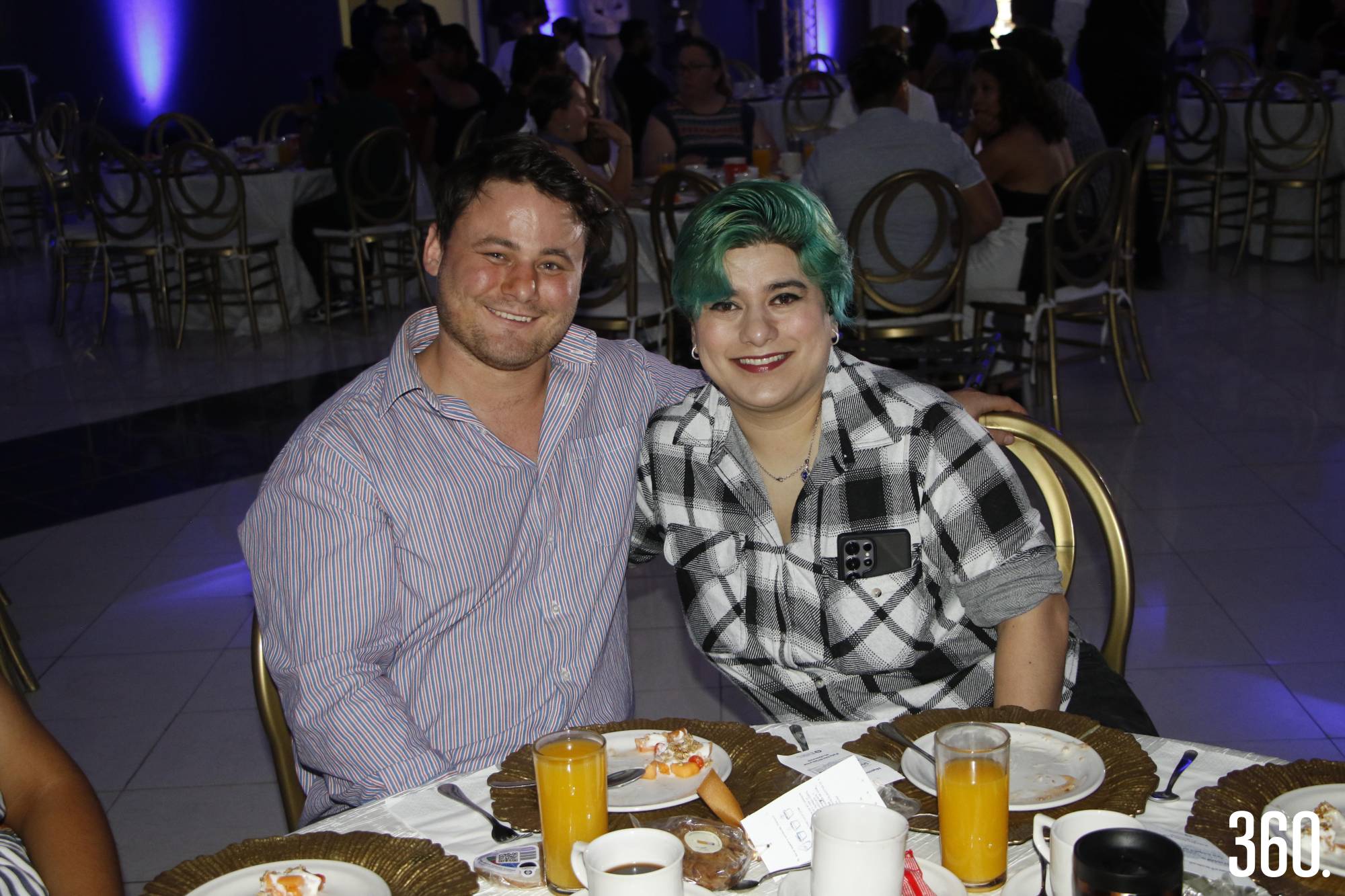 $!James Henry Benjamin Twedell y Magaly Gallardo.