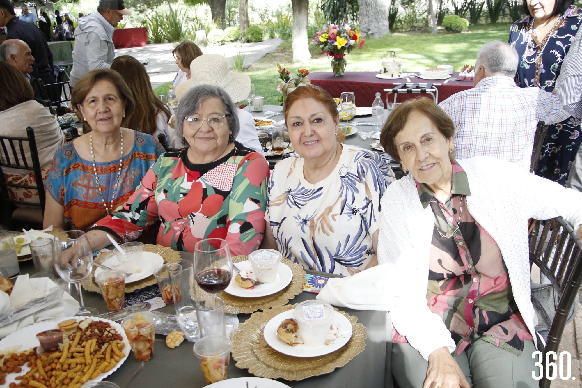 $!Miriam Monteverde, Blanca Martínez, Silvia Ramos de Montemayor y María del Refugio Valdés.