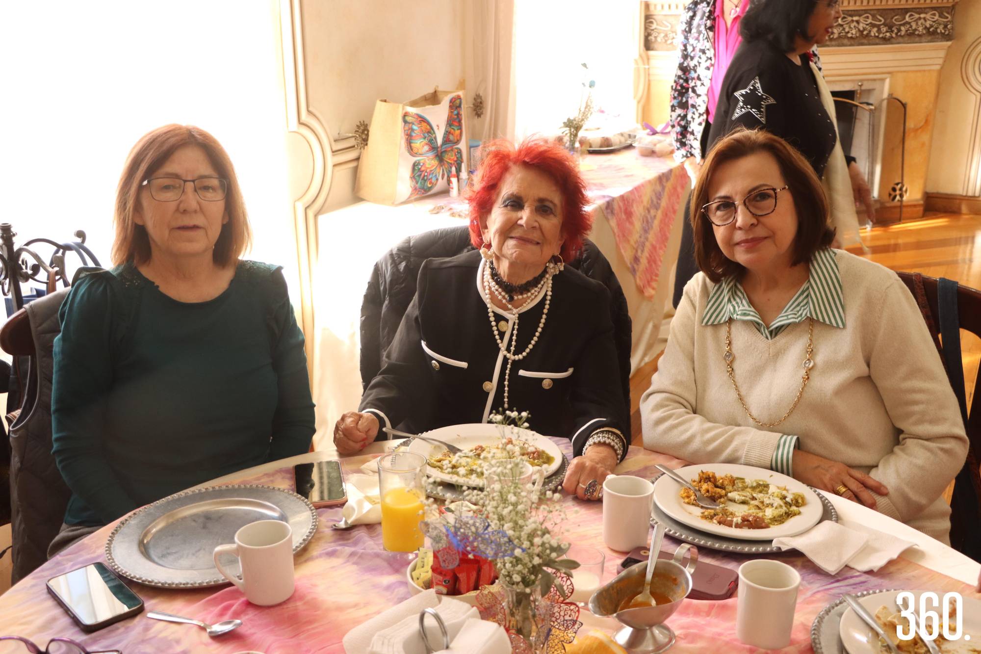 $!Angélica Zertuche de Candelas, Tere Siller de Escamilla y Esperanza Guevara.