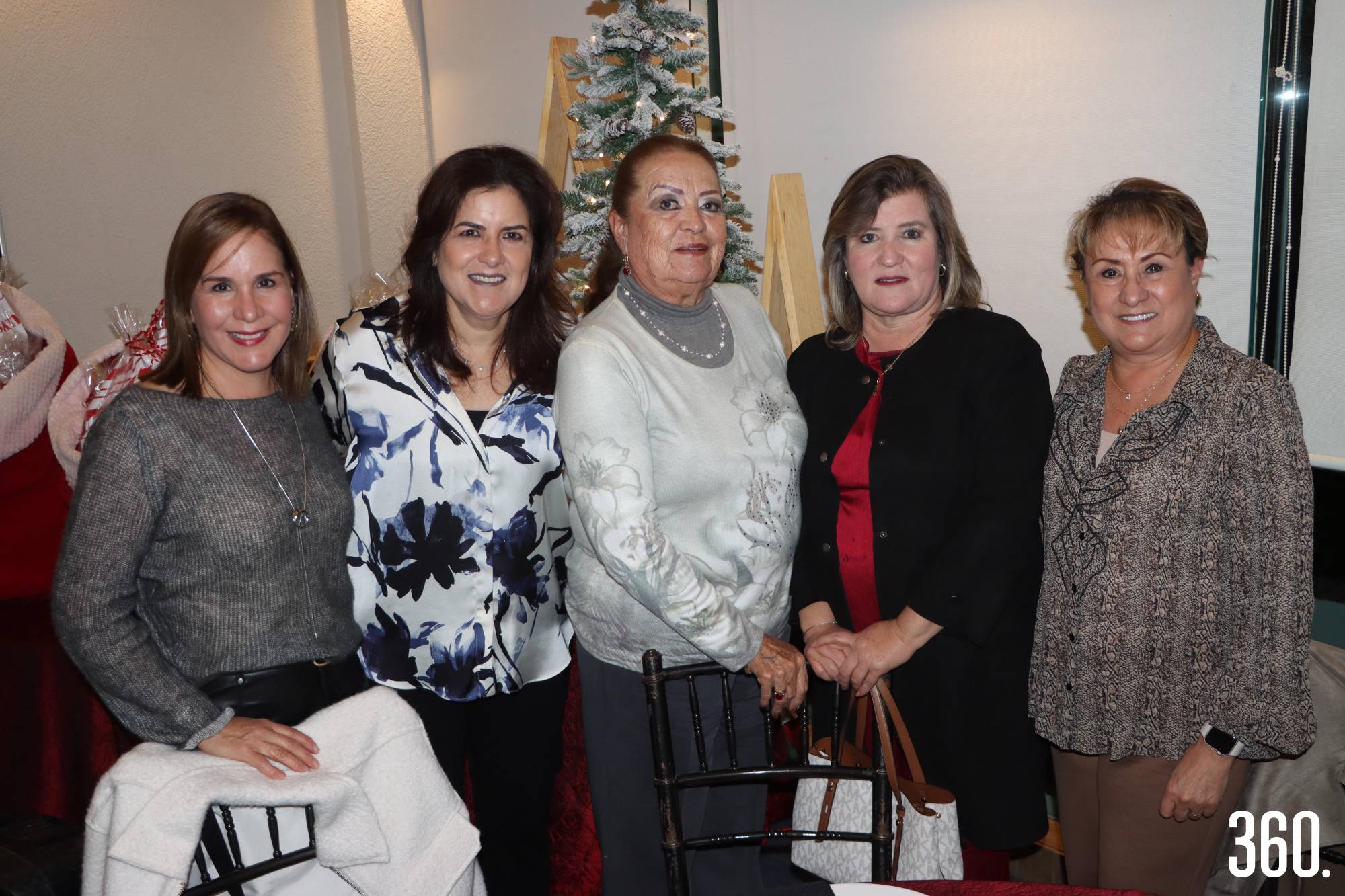 $!Teté Gómez, Gaby Martínez, Martha Elena de Urreta, Sandra Martínez y Yolanda Galicia.