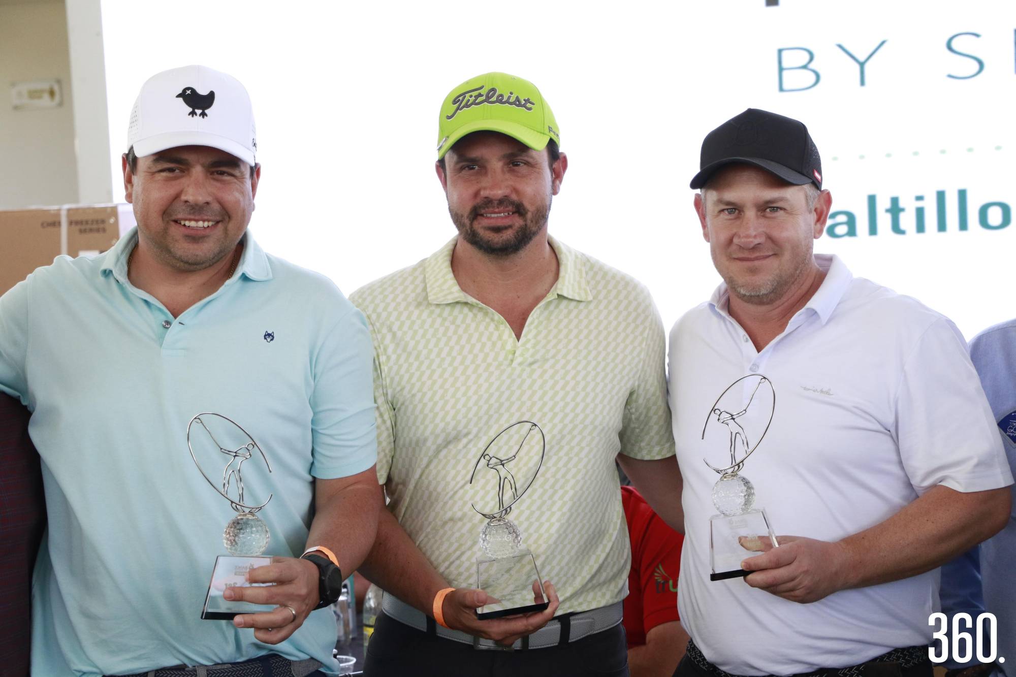 $!Mario Morales, Luis Gutiérrez y José Díaz, 3er lugar absoluto.