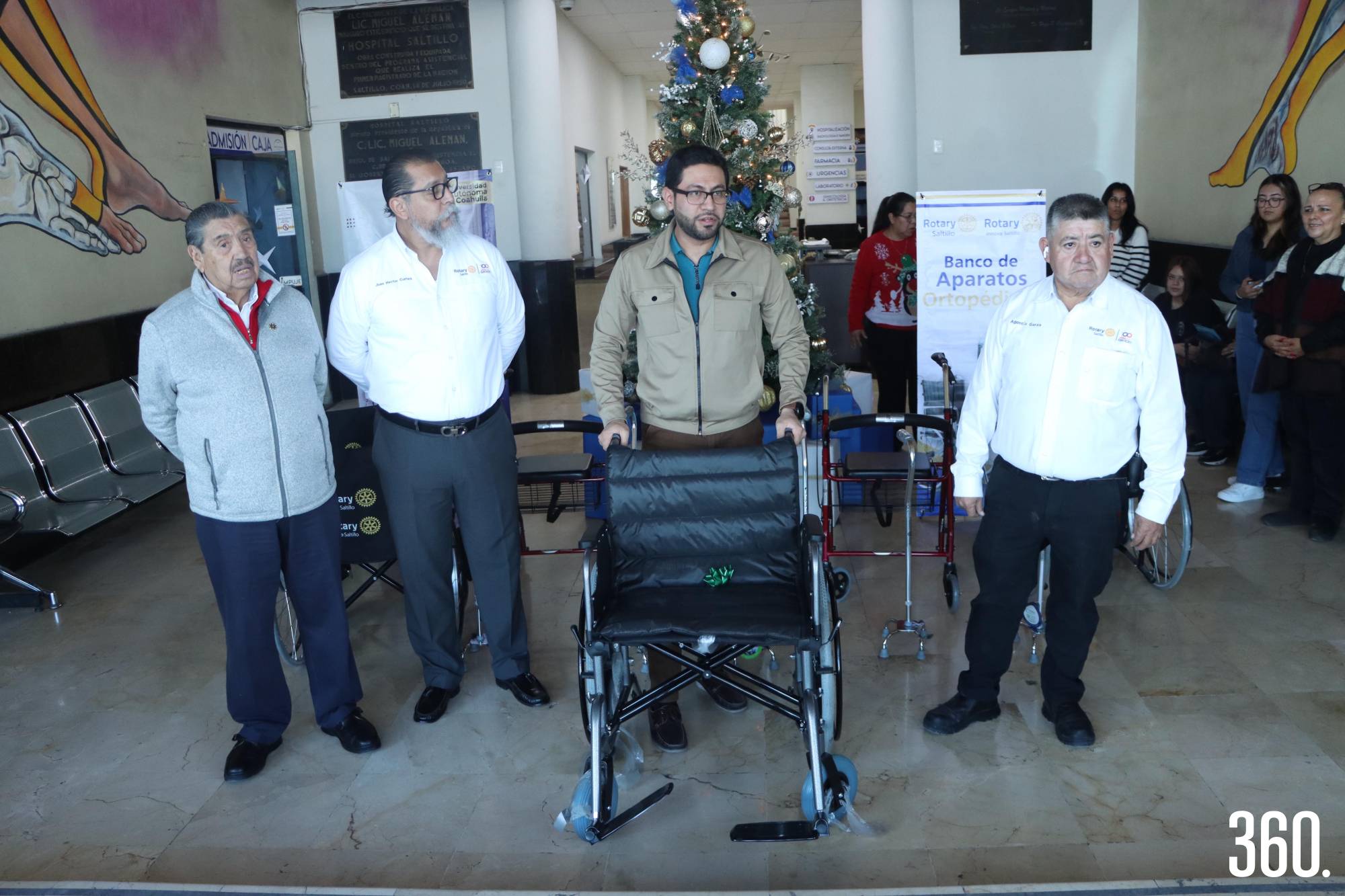 $!El Club Rotarios de Saltillo se distingue por sus labores con causa.