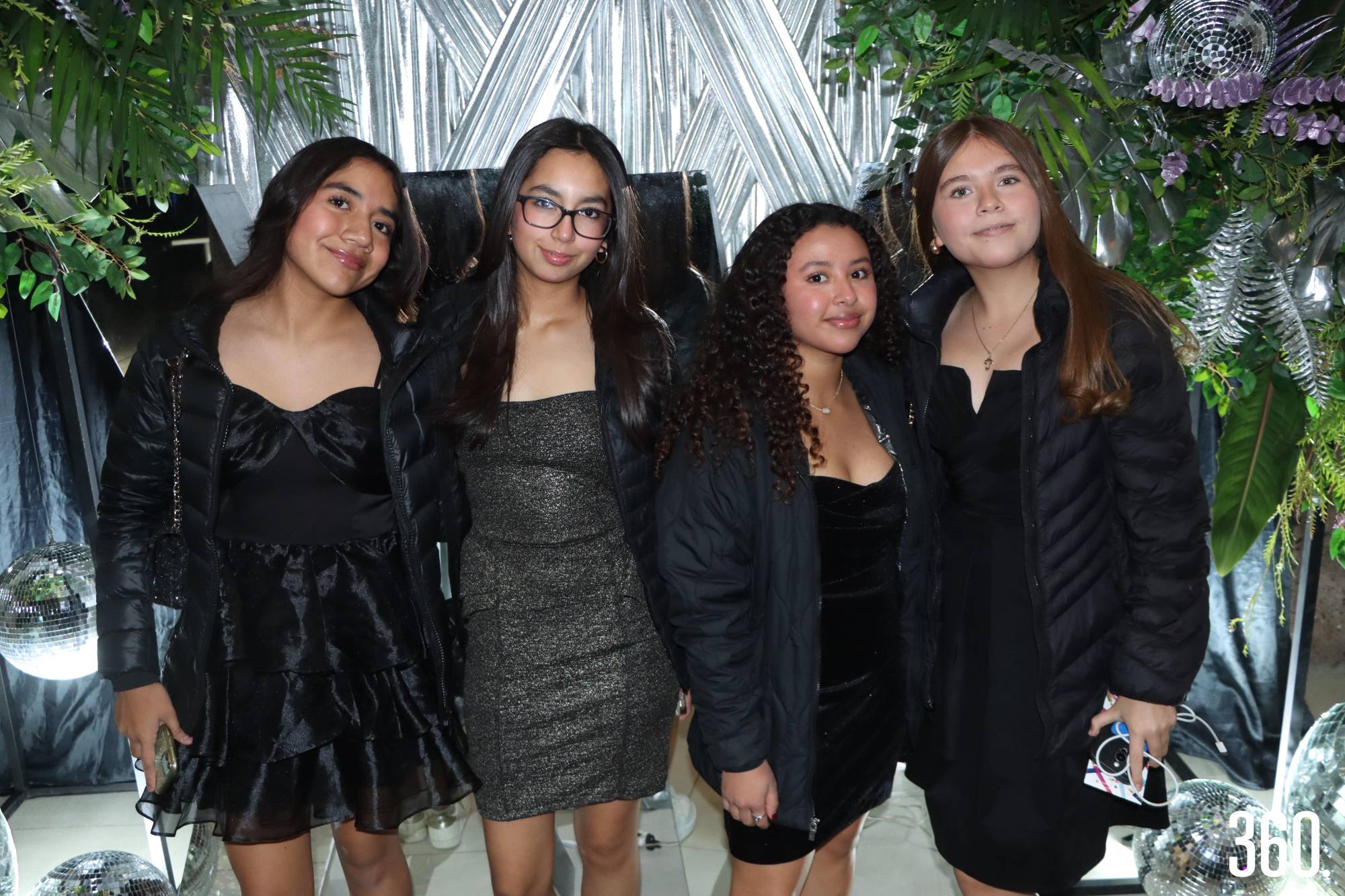 $!Deidre Santos, Fernanda García, Valentina Loredo y Marcela López.