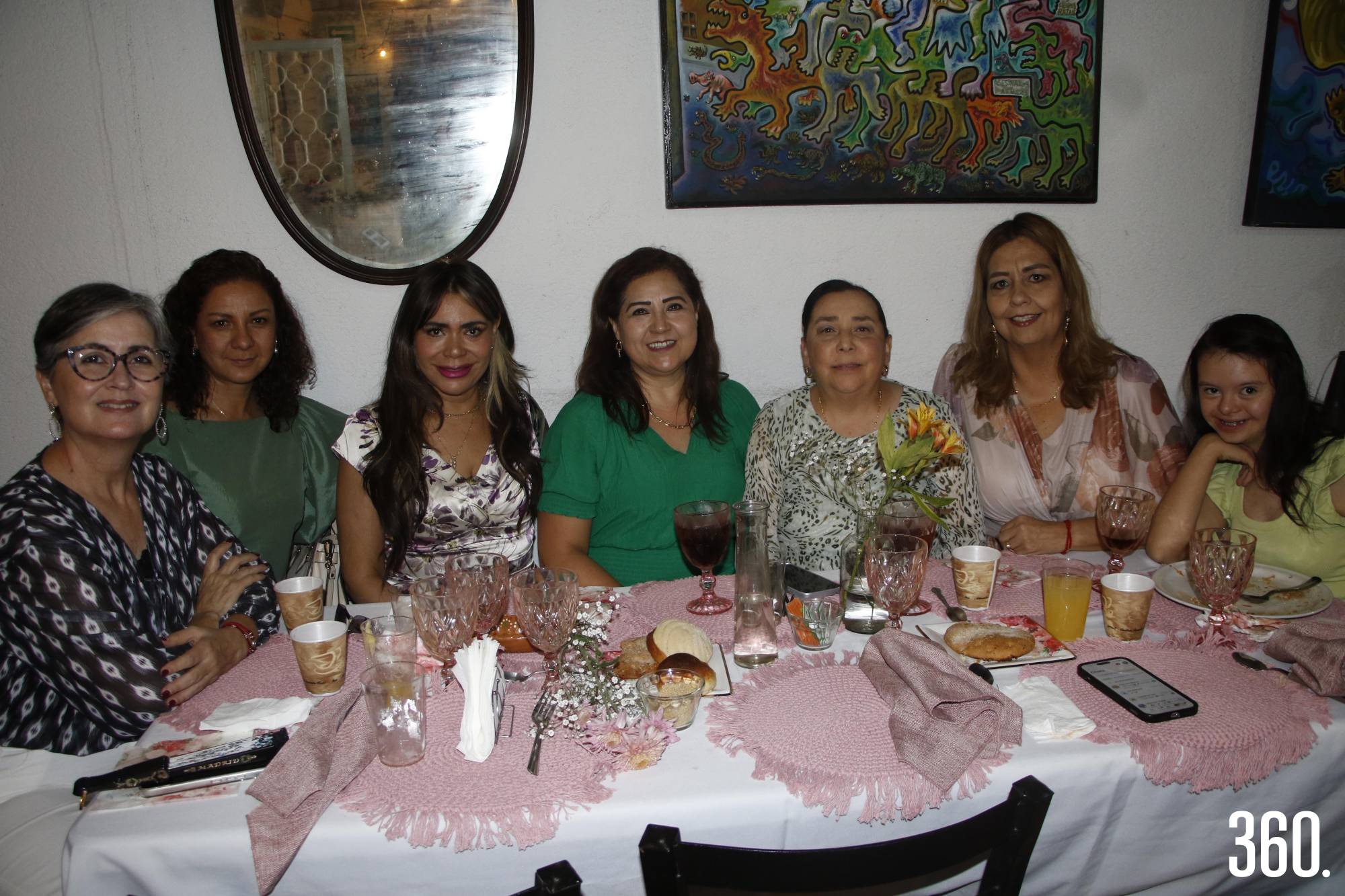 $!Gaby de la Peña, Yolanda Adame, Magda Dávila, Adriana Fernández, Laura Ramos y Alyssa Zamora.
