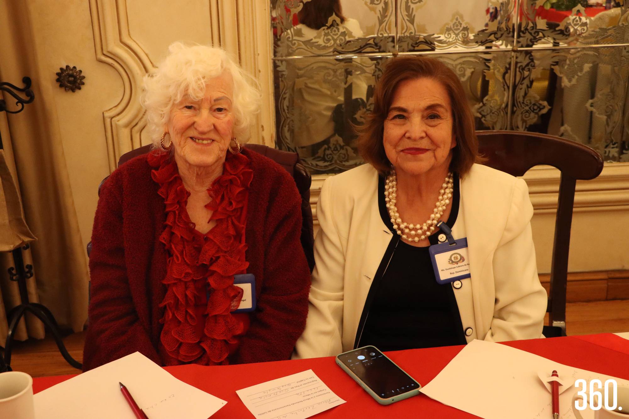 $!Lupita Cabrera de Ramírez y Alicia Zertuche.