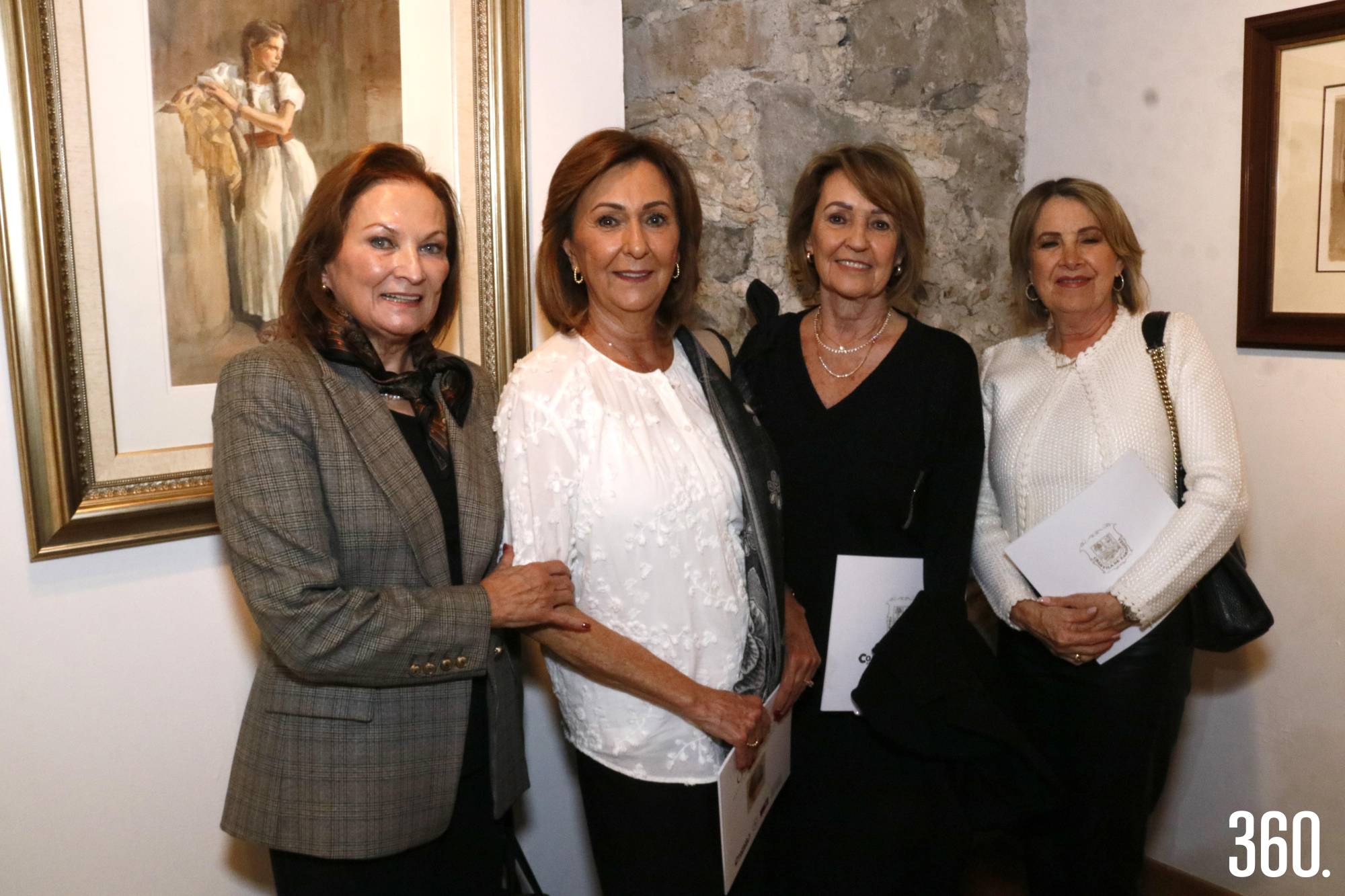 $!Toty Mellado, María Eugenia López, Nanyz Elizondo y Lily Boehringer.