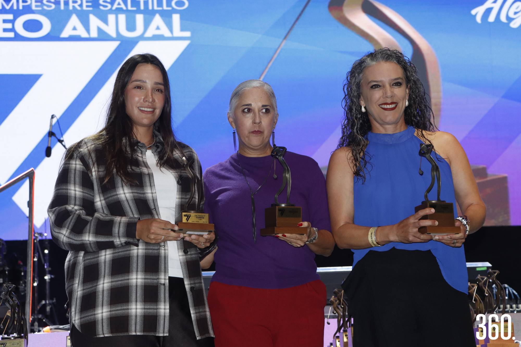 $!Claudia Camarillo, María Guadalupe Méndez y Diana González, Categoría E Femenil.