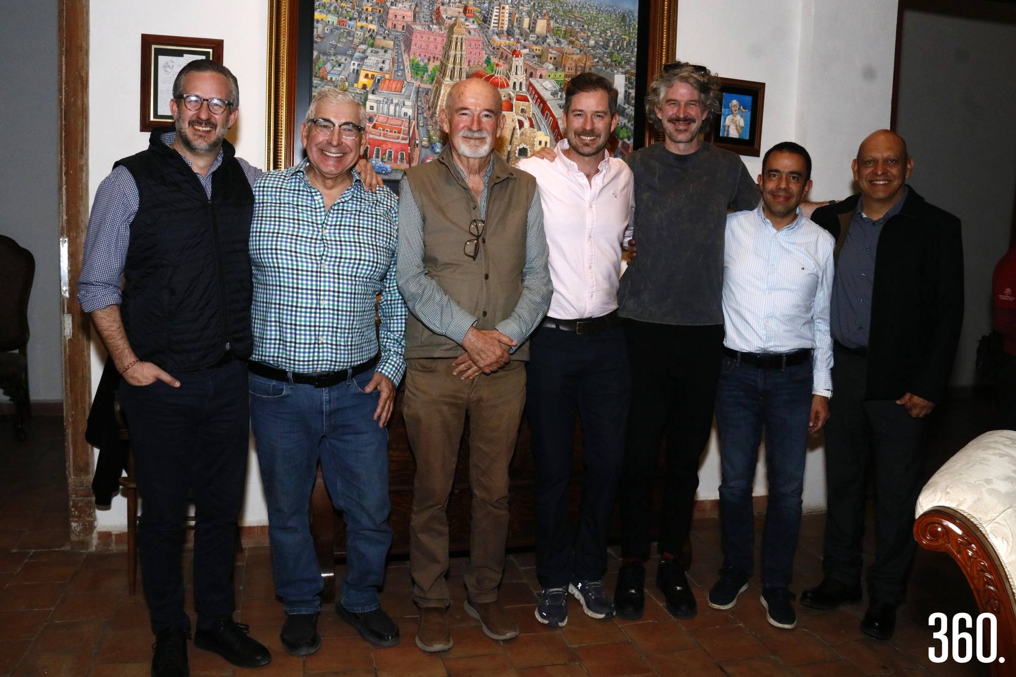 $!Emanuel Garza Fishburn, Eduardo Garza, José Manuel Garza, Esteban y Salvador Garza Fishburn acompañados por Arturo Reveles y Joel Martínez.