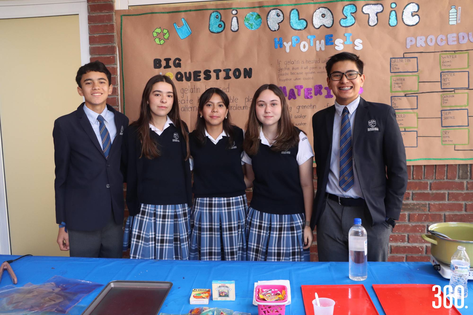 $!Emilio Peralta, Eugenia González, Karol Salazar, Mariángela Ovalle y Alberto Moreno.