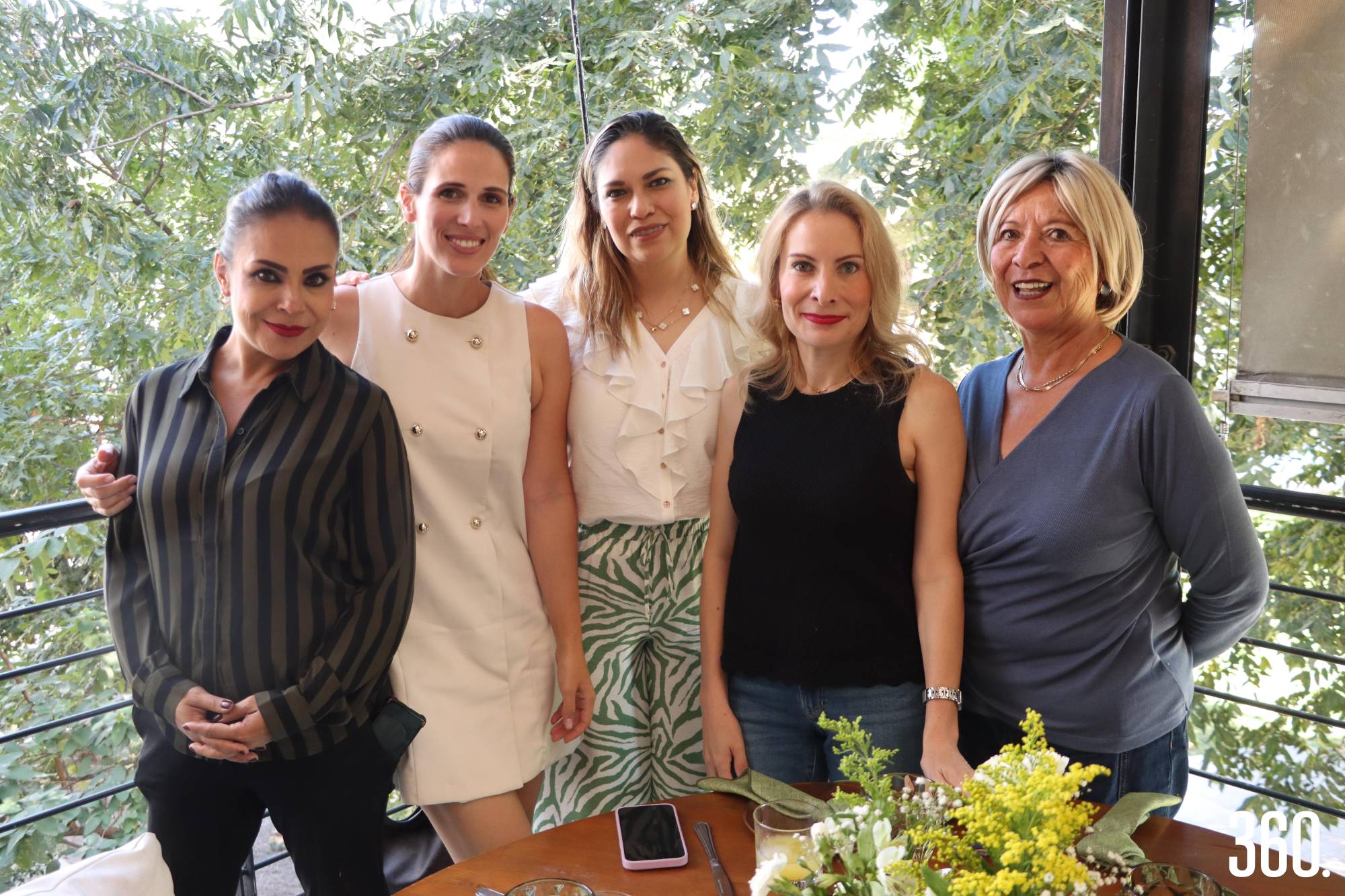 $!Liliana Góngora, Saraí Torres, Yoyis de Almaguer, Perla Almaguer y Juanis de Almaguer.