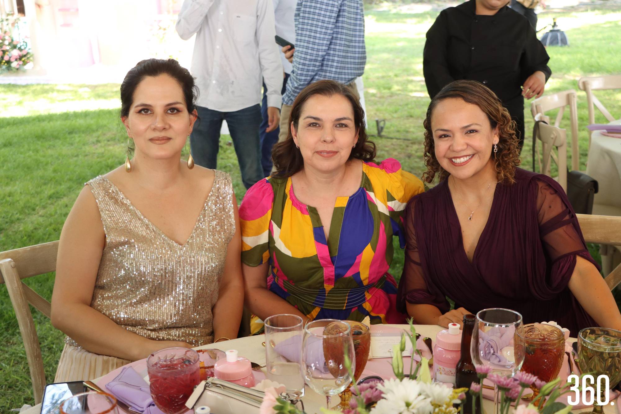 $!Beatriz de la Cruz, Lilia Durón y Lourdes González.