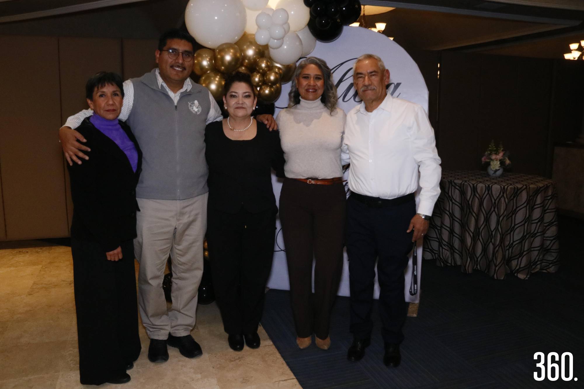 $!Lolis Rubio, Bernardo Quezada, Alicia Nuncio, Carolina Martínez y Guadalupe López.