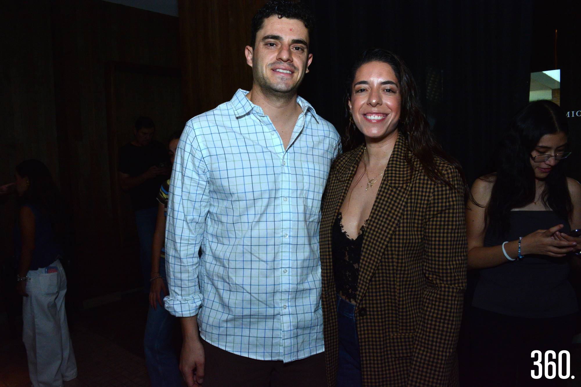 $!Hugo y Andrea Cardona.