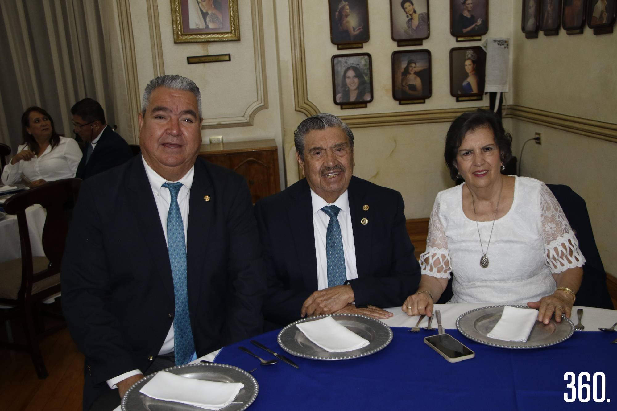 $!Tadeo Carrizales, Ciro López y Betty Camacho.