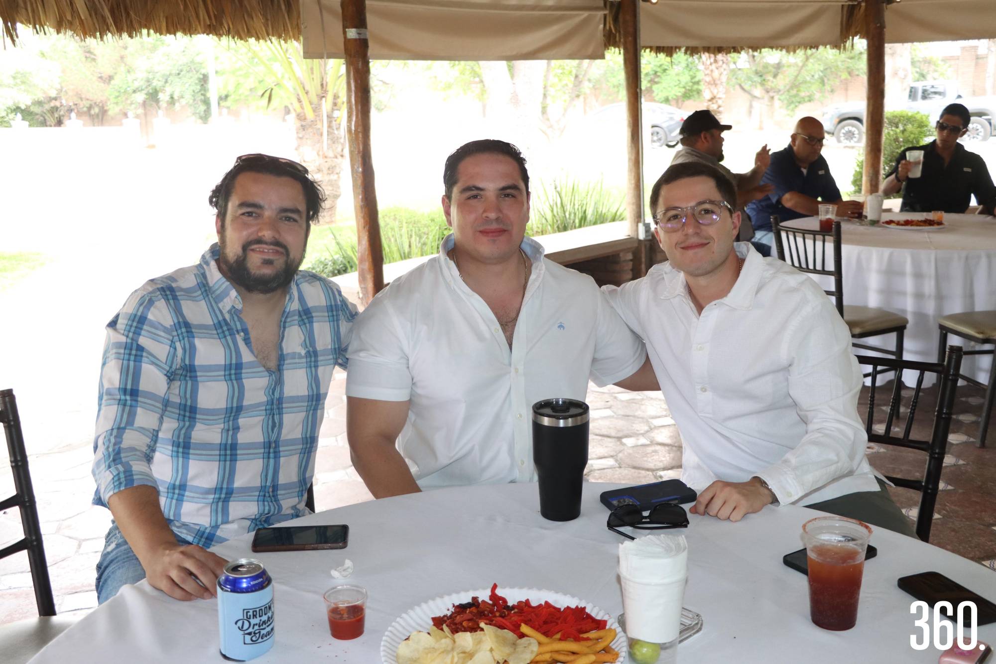 $!Fernando Aréchiga, Carlos Flores y Ricardo Villarreal.