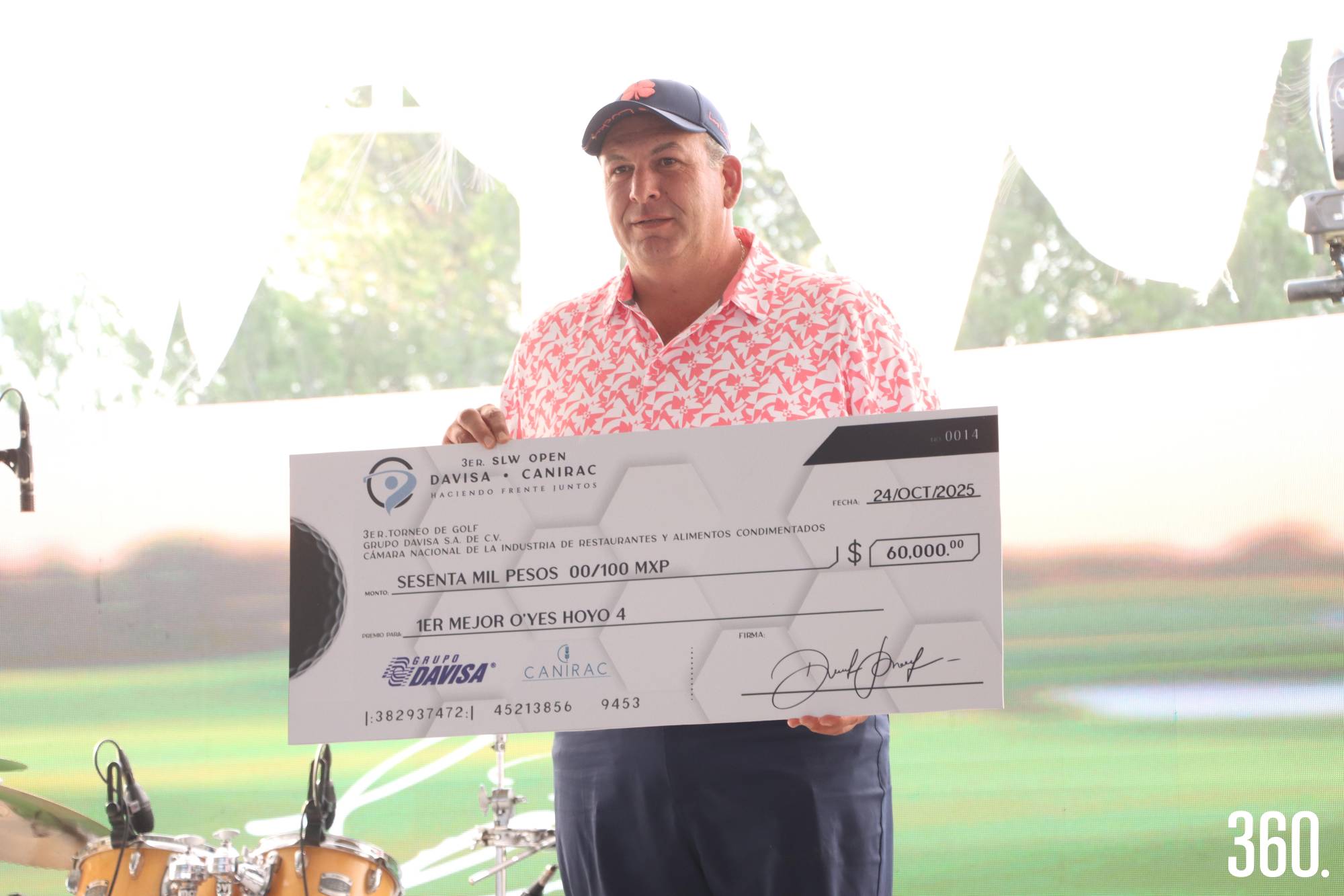 $!Jorge Dainitín, 1er lugar O’Yes Hoyo 4.