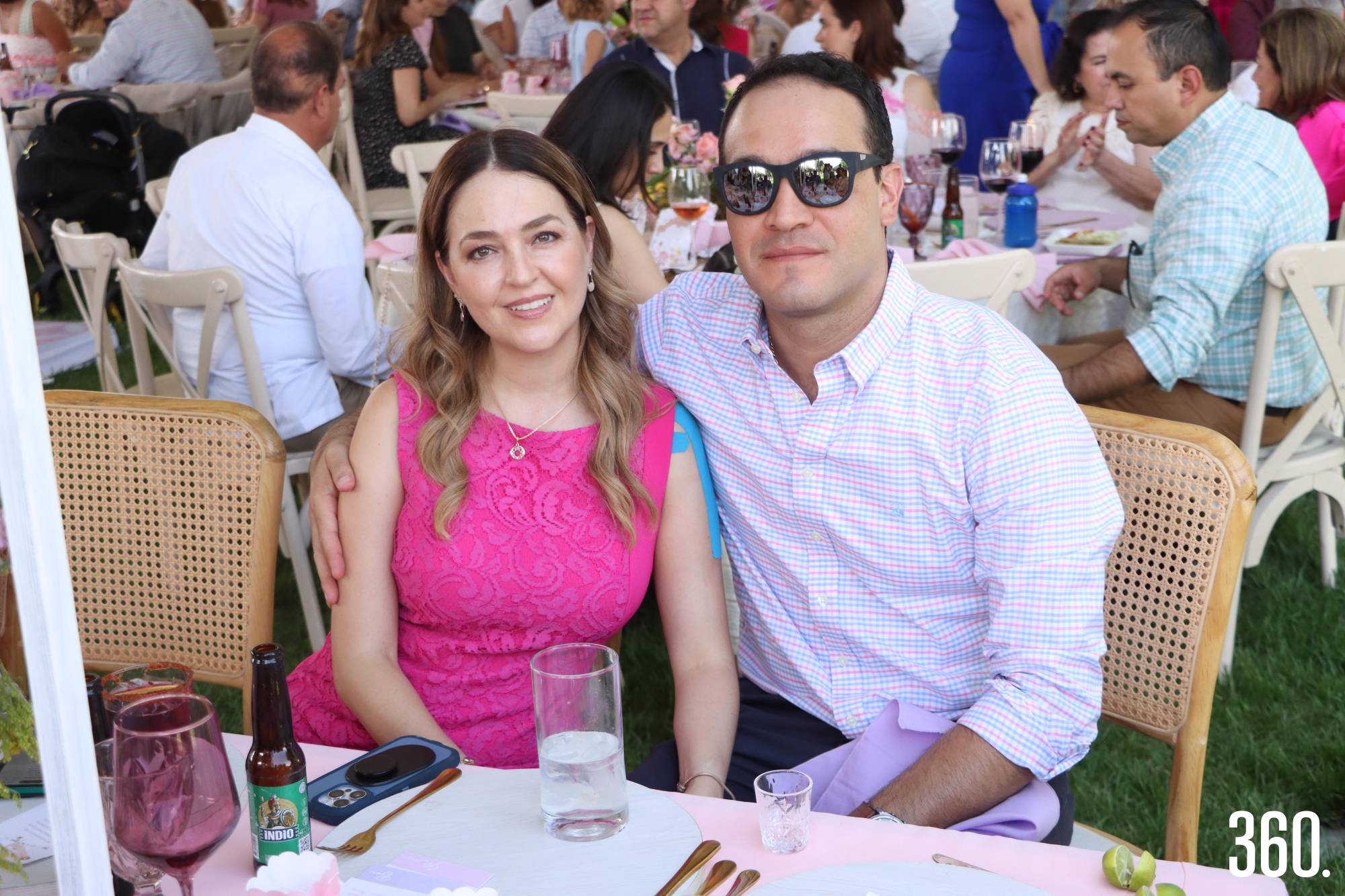 $!Paulina Zertuche y Eduardo Romero.